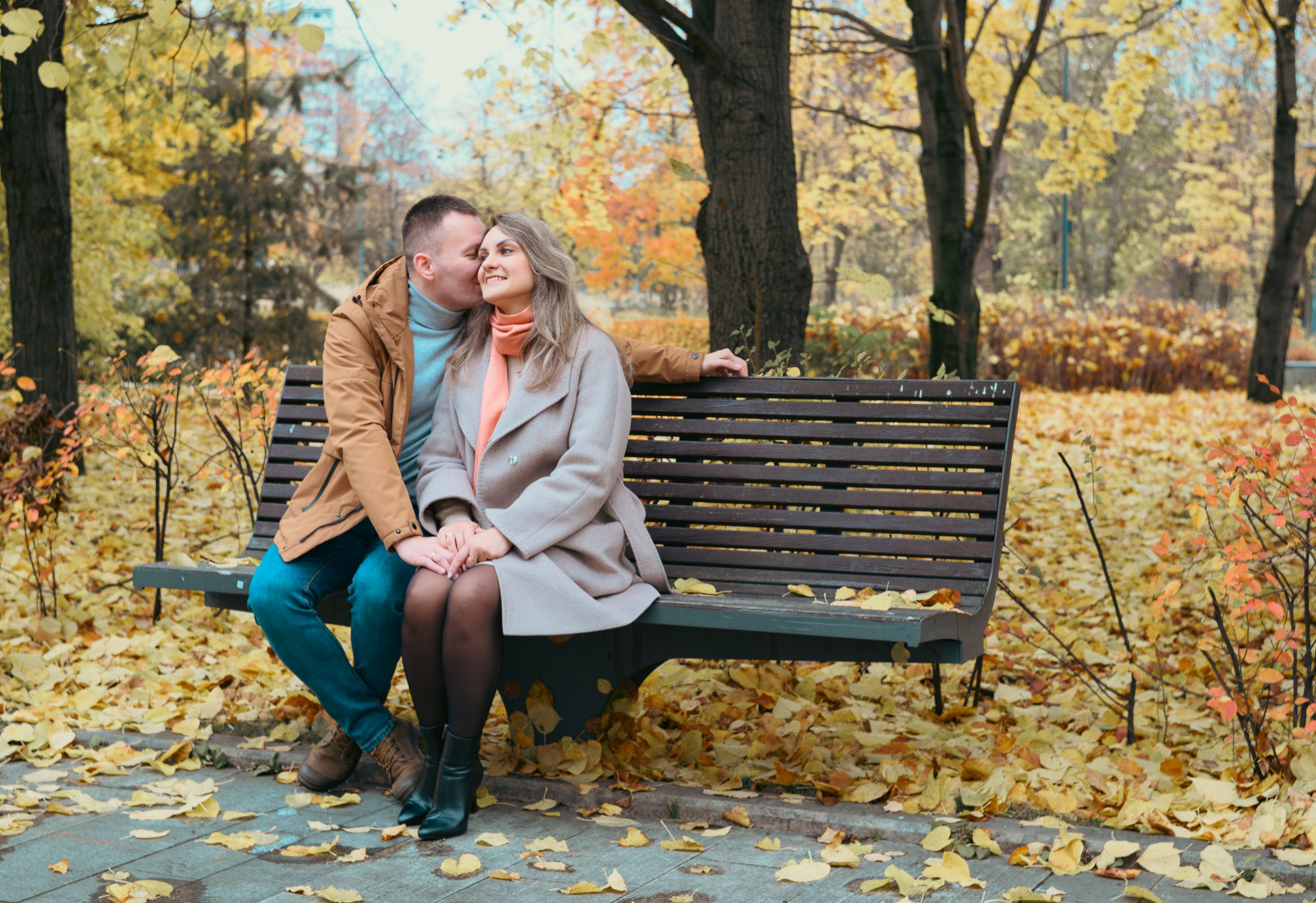 Осенняя Love story. Семейный фотограф г. Москва