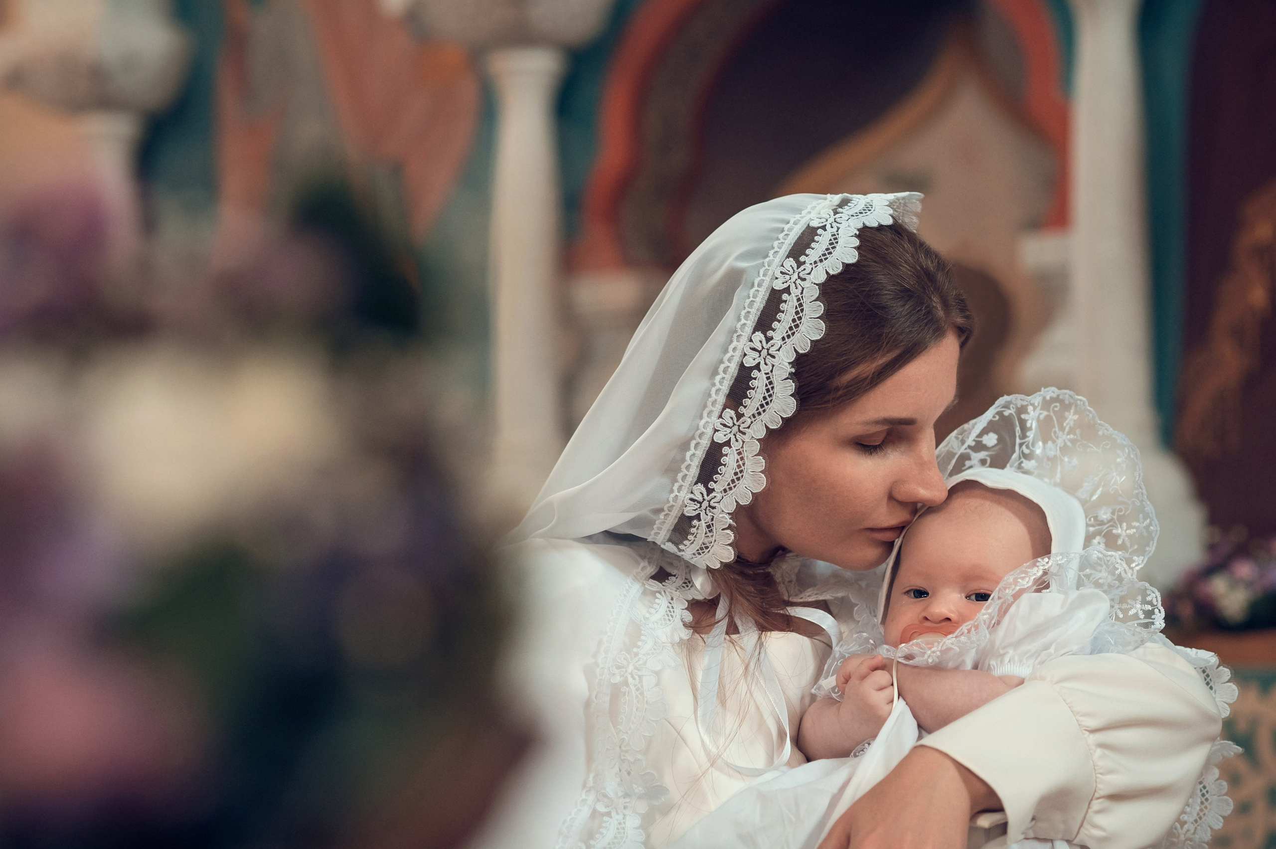 Таинство Крещения Церковь иконы Божией матери Всецарица. Семейный фотограф Олеся Батурина Рязань