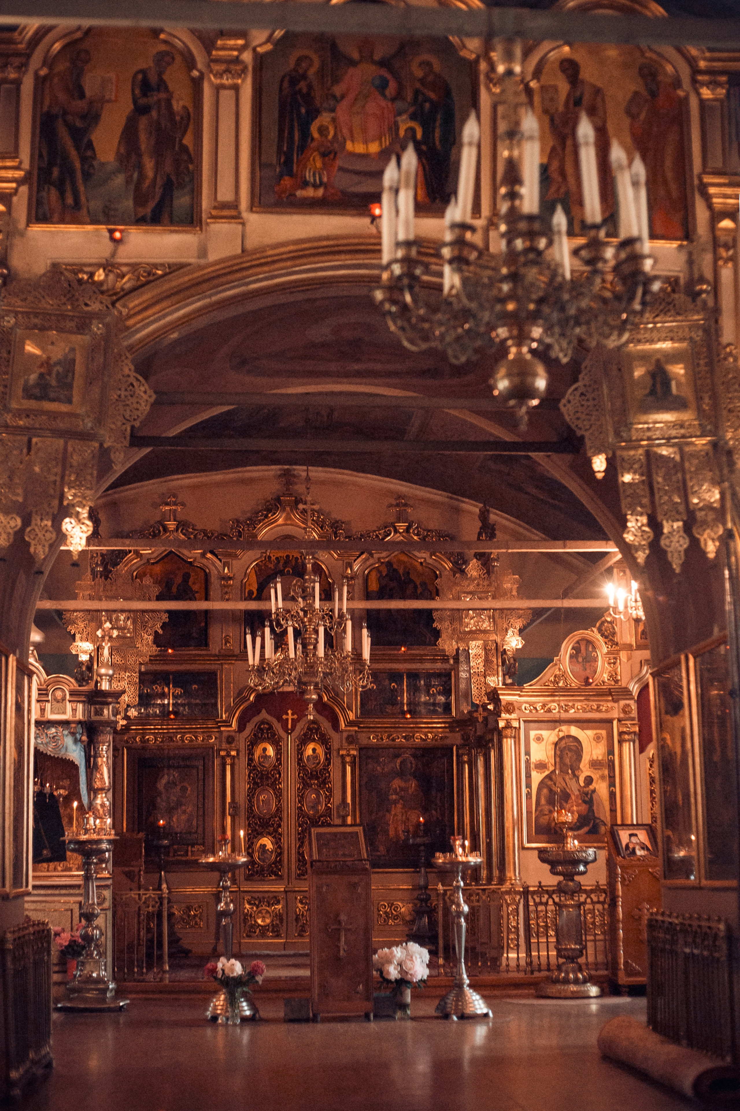 Крещение Артемия в Георгиевской церкви Калуги