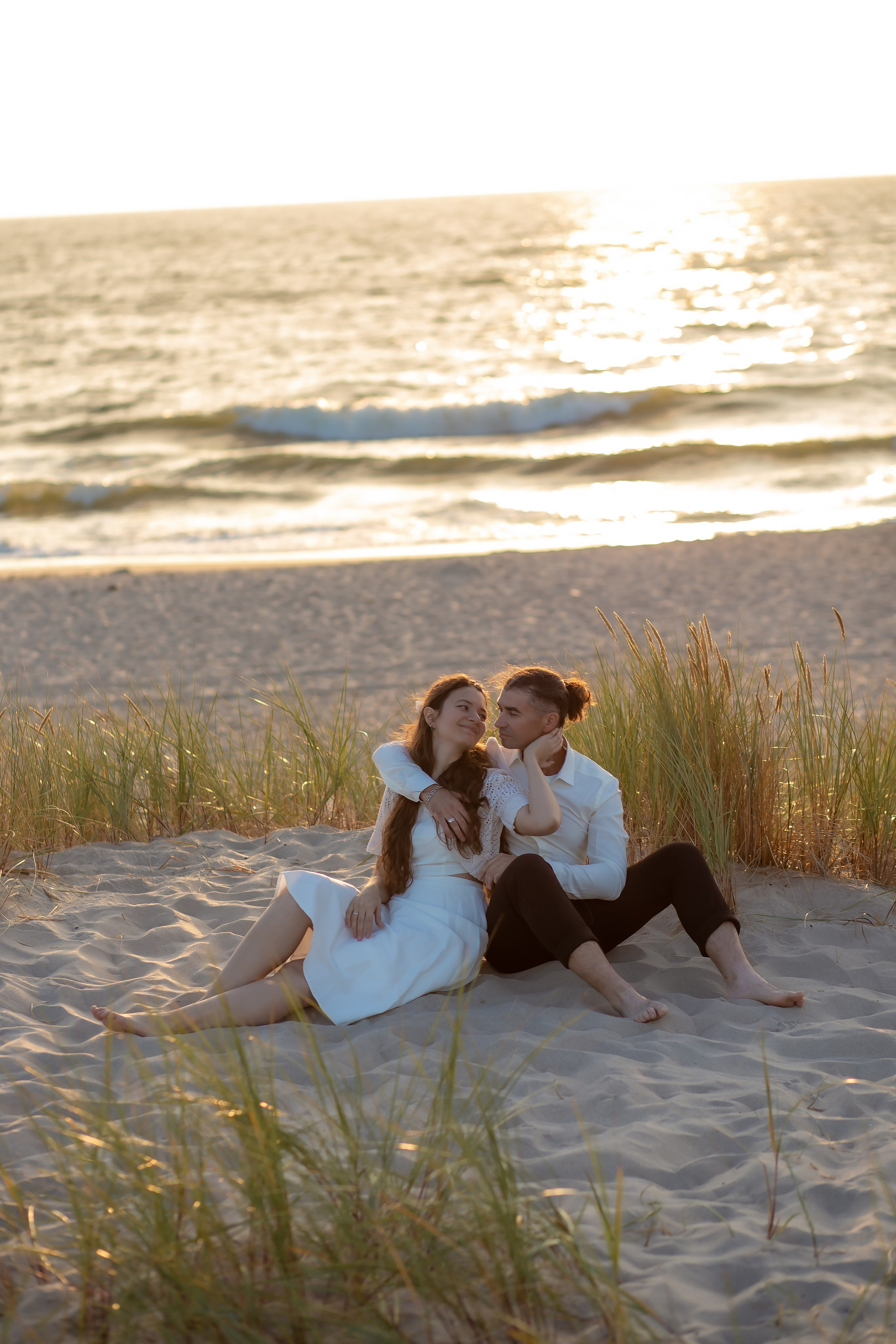 Ирина и Данил. Закат. Фотограф в Калининграде Решетникова Алина