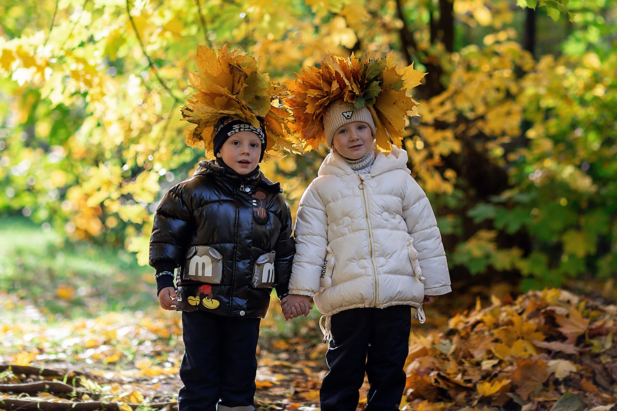 Осенняя прогулка_2024 + печать. Семейный фотограф в Санкт-Петербурге