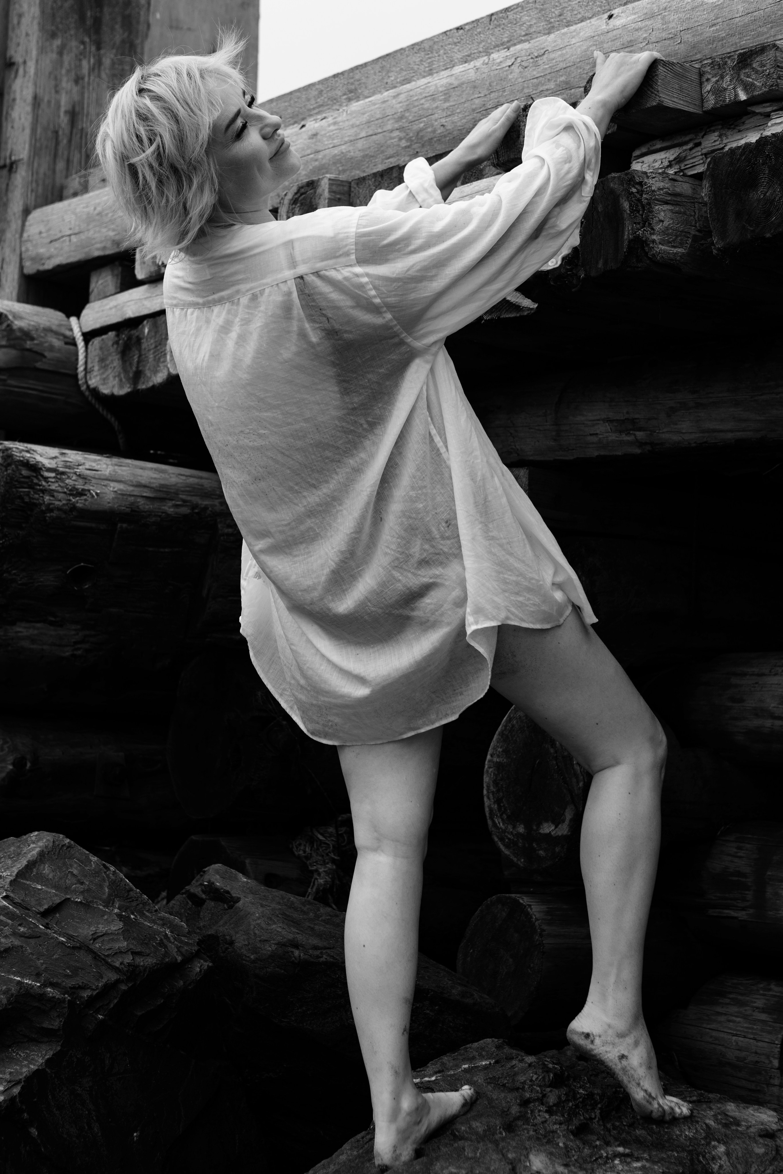 Женская портретная съемка на природе. Фотограф Сахалин