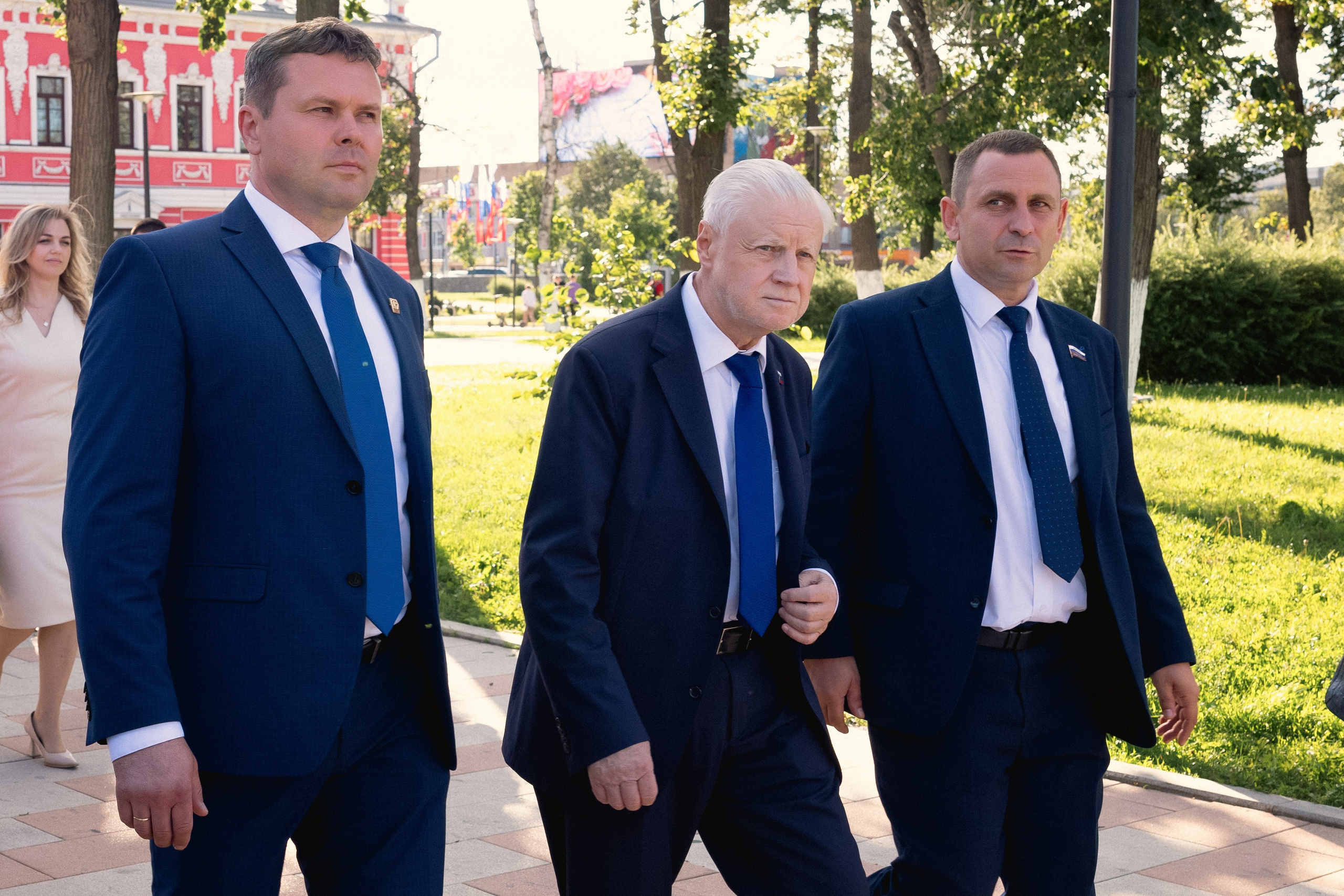 Визит лидера партии Справедливая Россия Миронова С. М. в г. Тулу. Фотограф в Туле — Борисов Николай