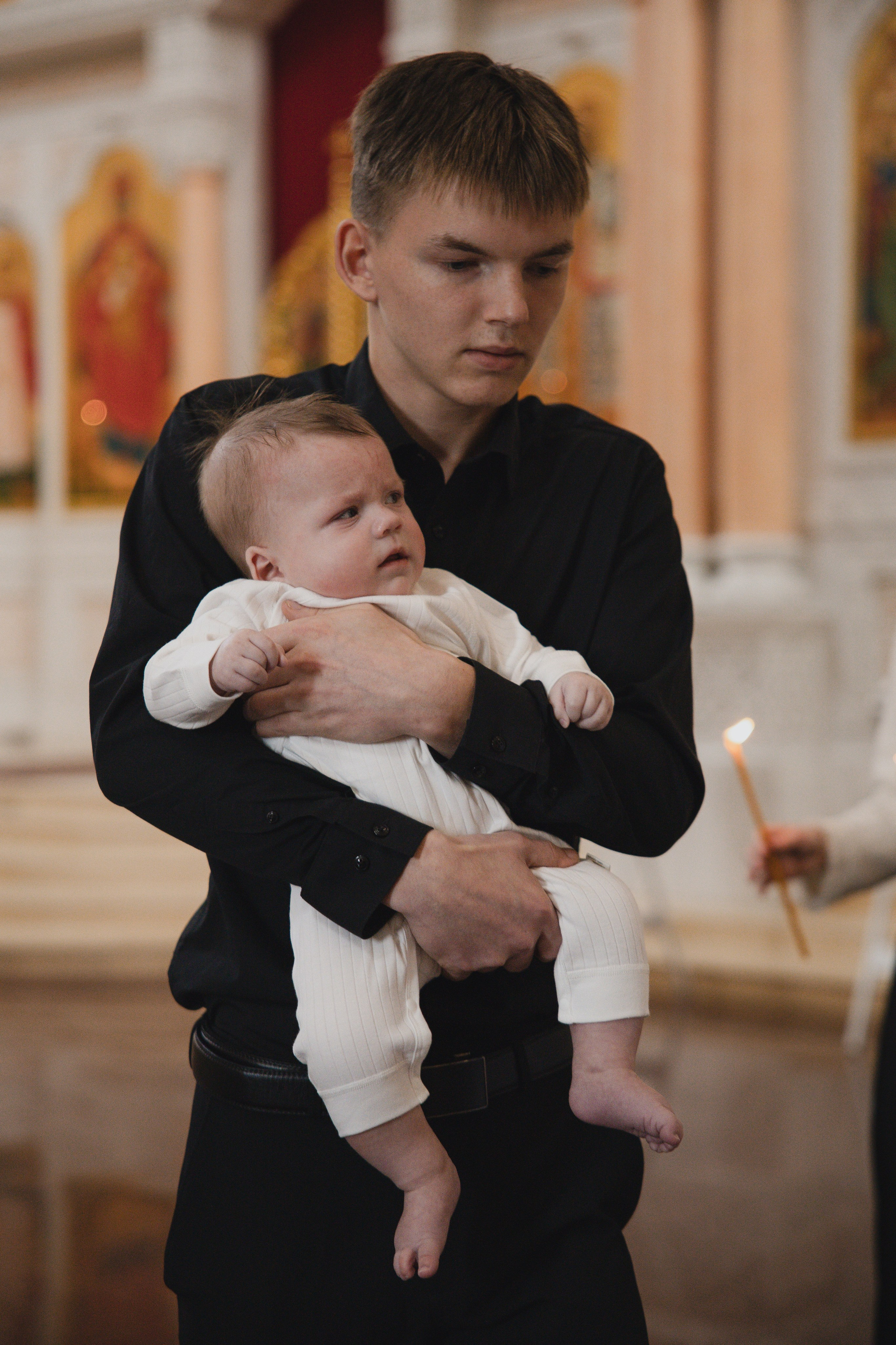 Крещение Кирюши. Фотограф Ломакина Анастасия
