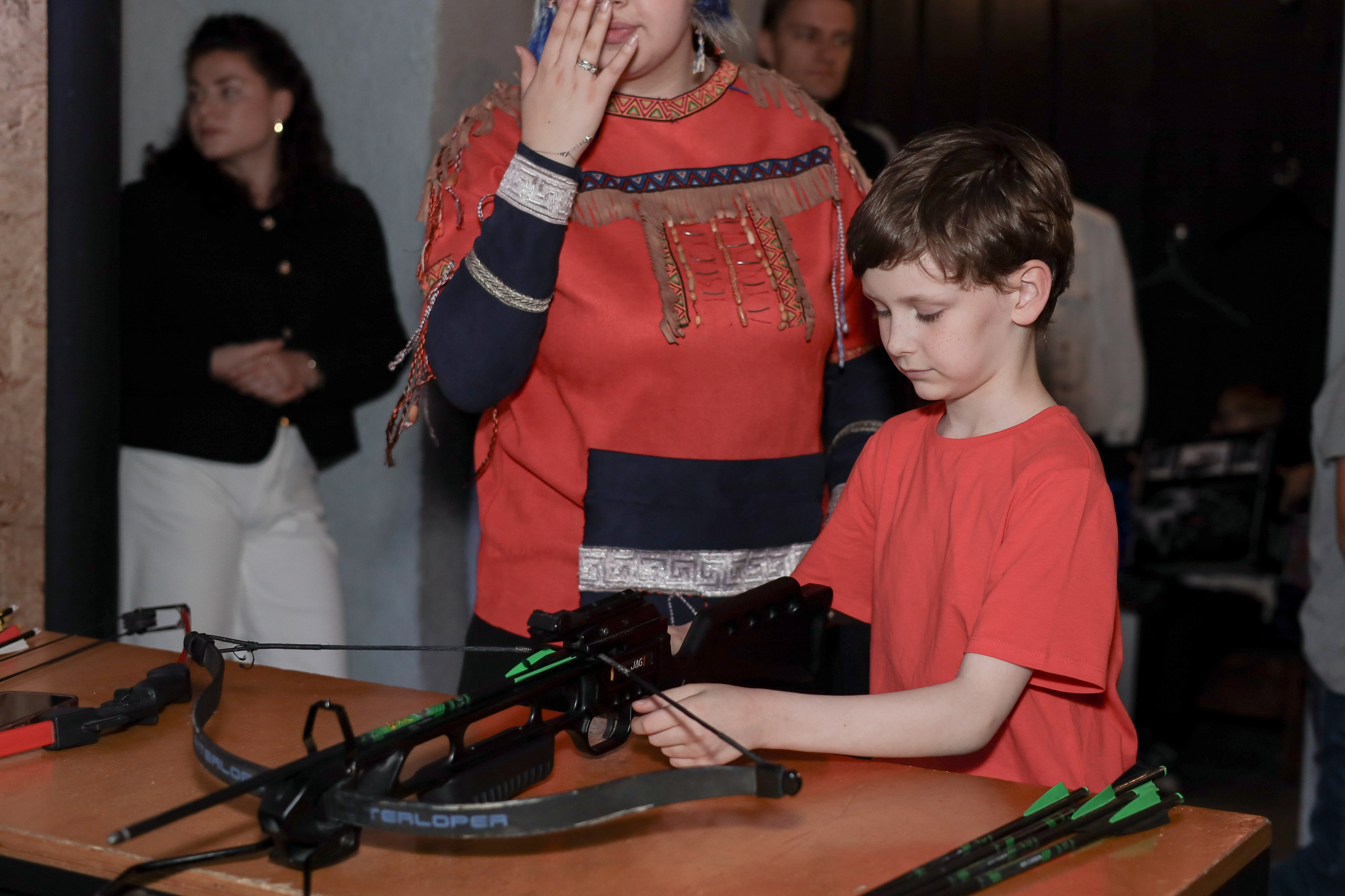 День рождение в стрелковом клубе. Фотограф Надршина Лилия