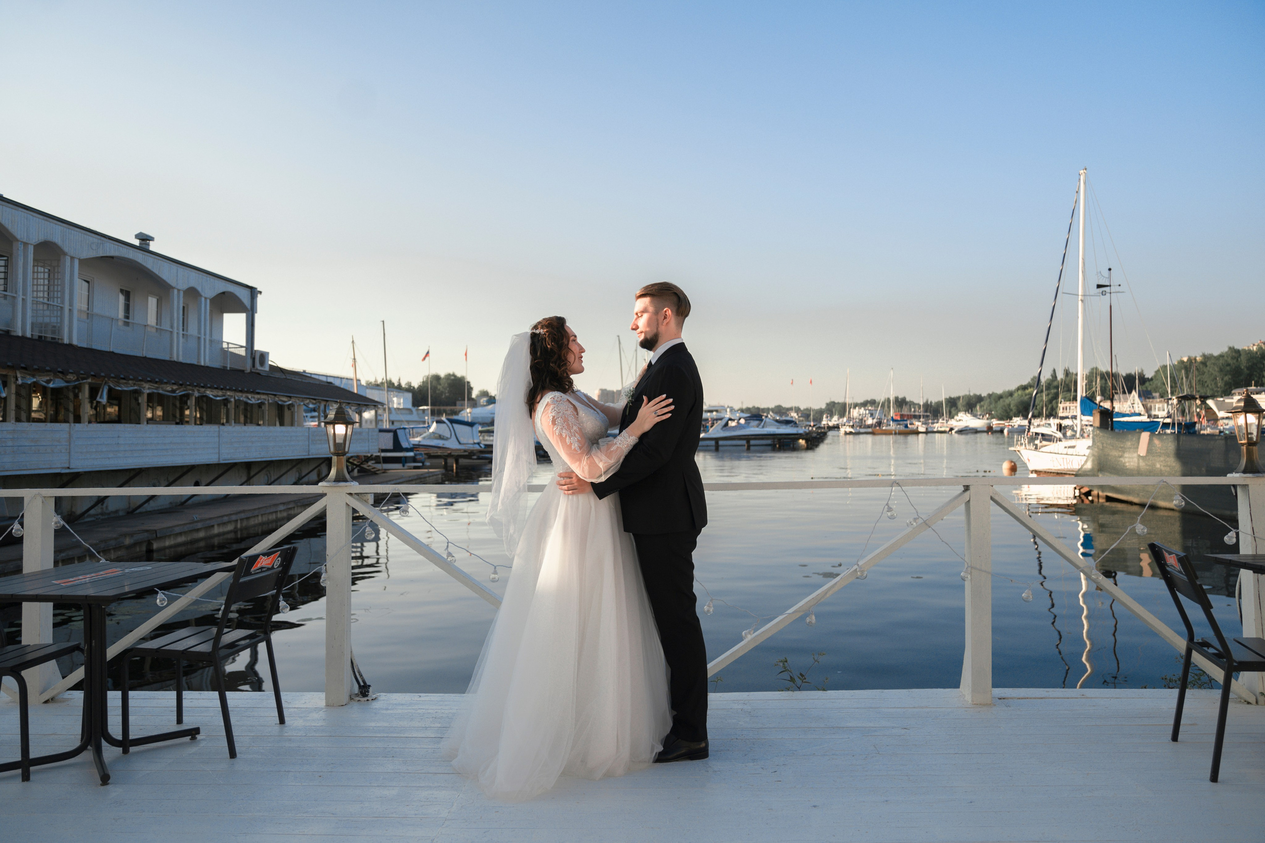 На причале. Свадебный фотограф в Москве Кристина Чехова