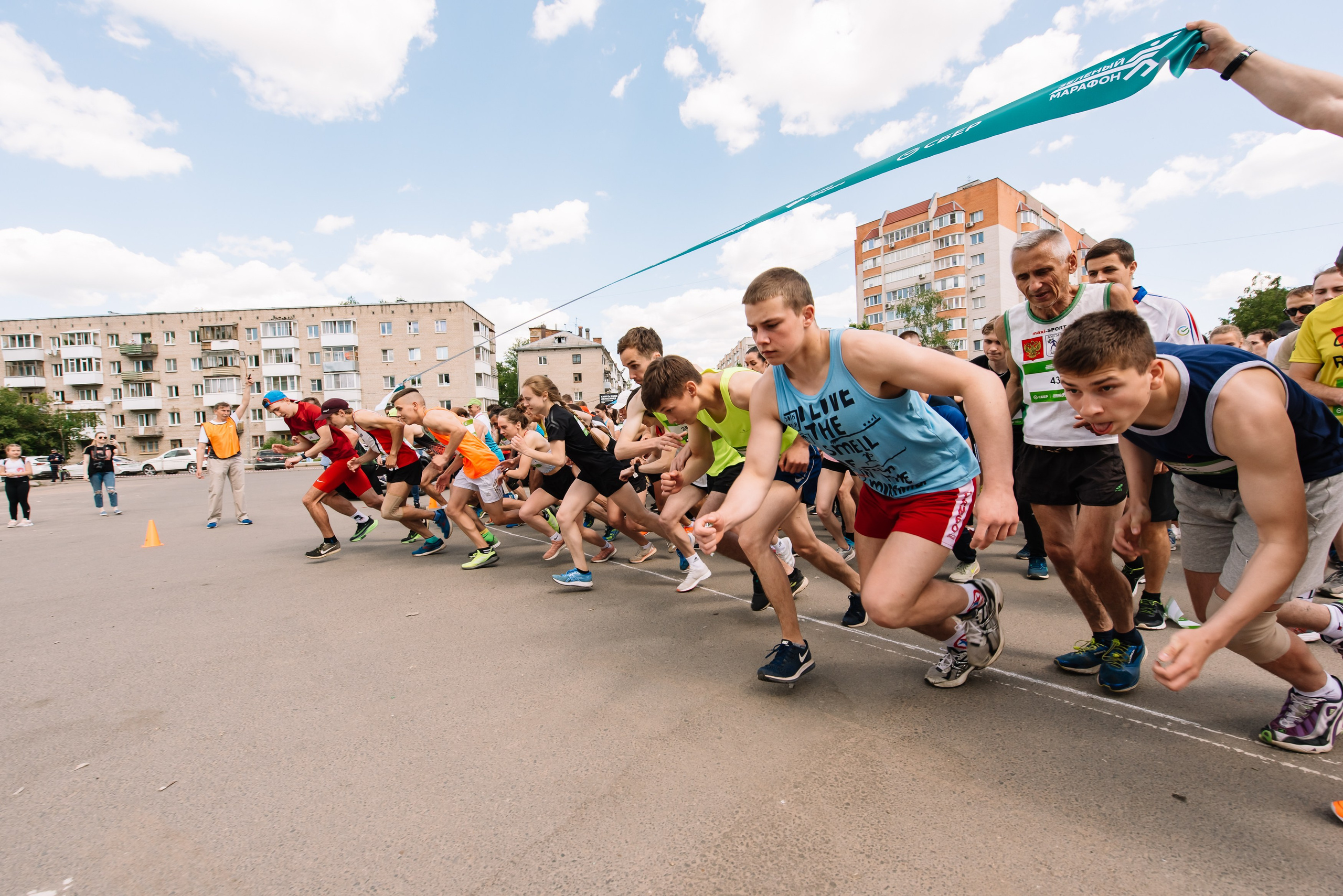 Зеленый марафон СБЕР. Репортажный фотограф в Москве и по всему миру Степанова Юлия