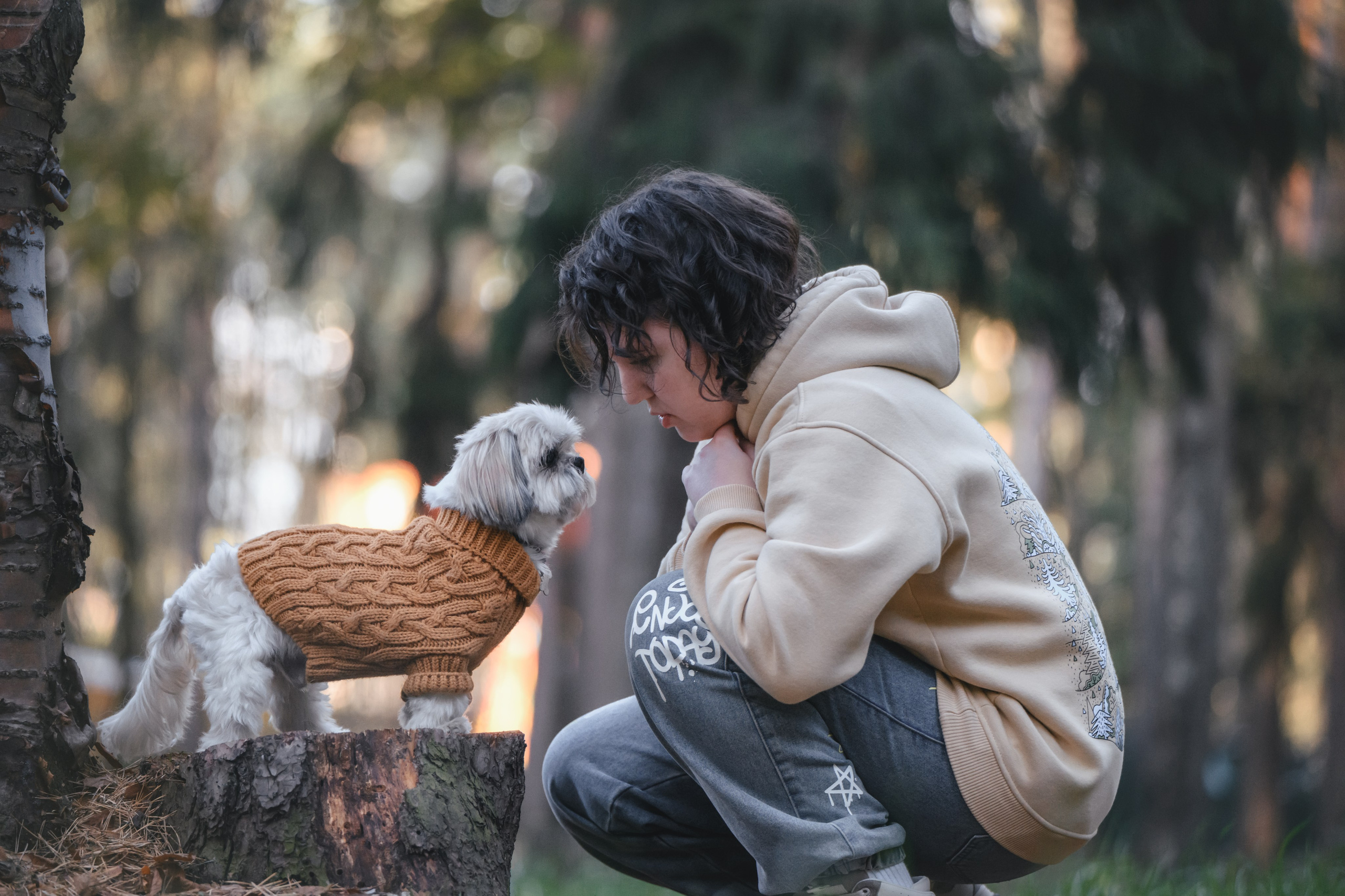 Ирина и Винни. Фотограф Анималист в Москве Анастасия Жучкова