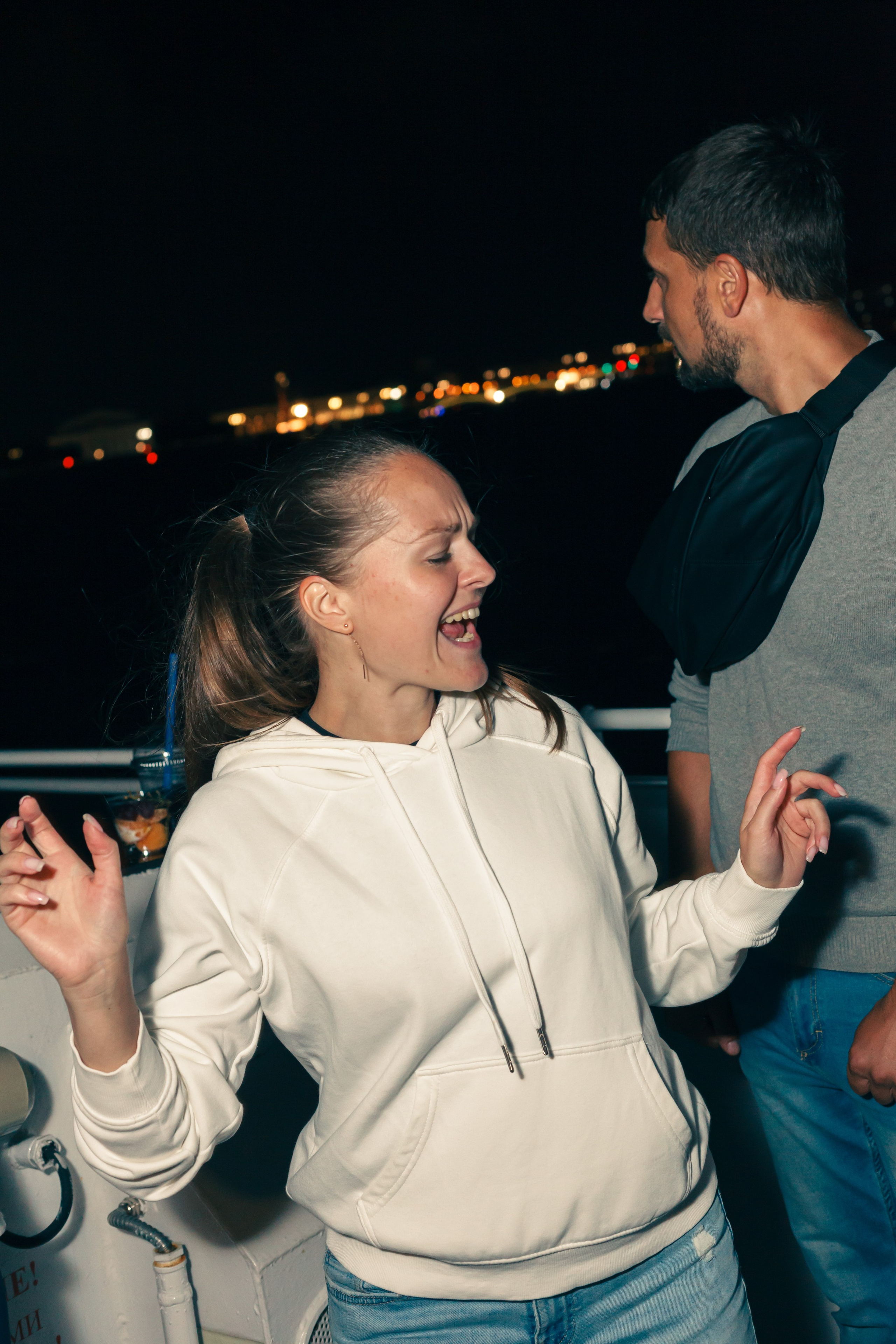 Ночной теплоход. Фотограф в Санкт — Петербурге Валерий Гаухман