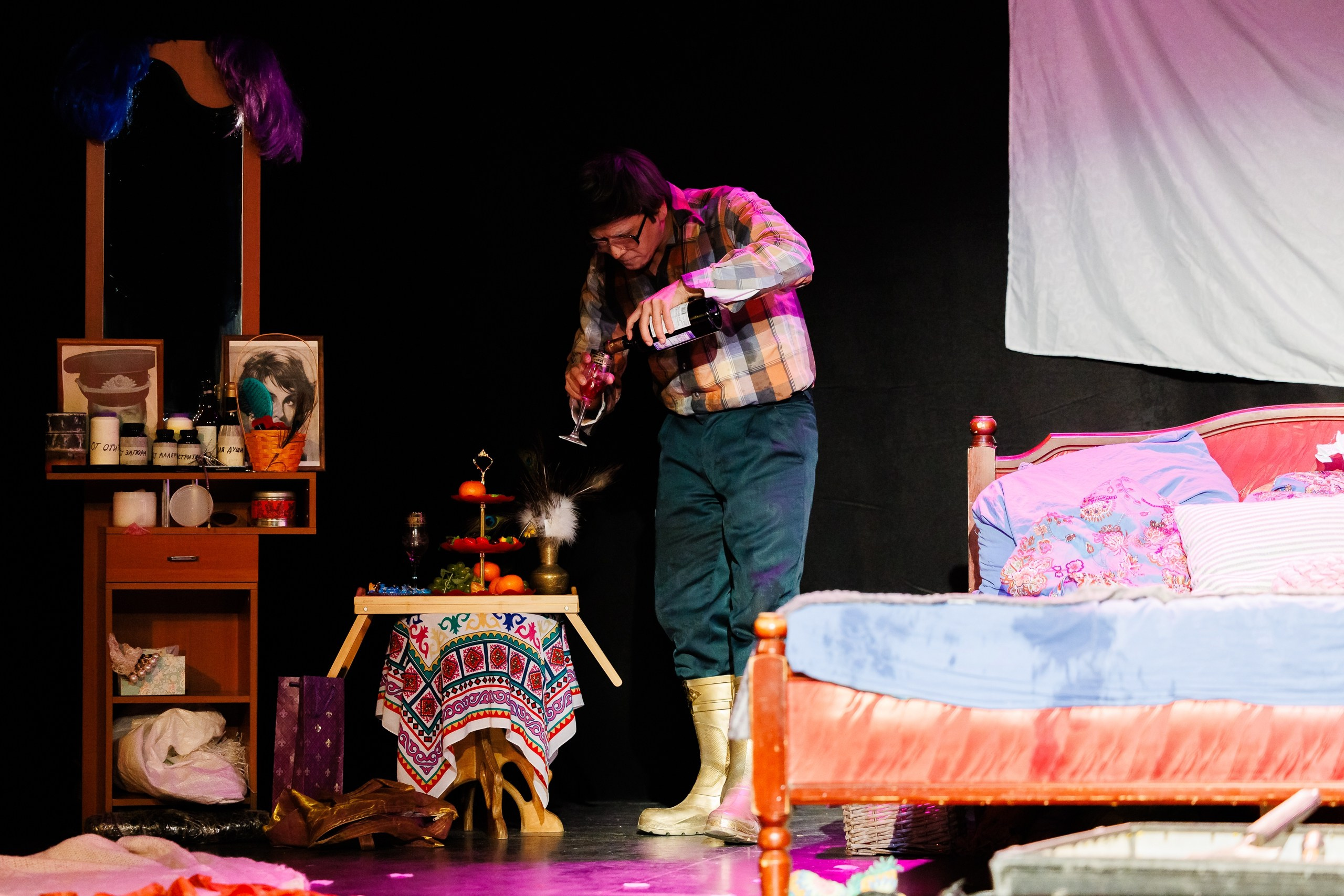 Спектакль «Убей меня, голубчик!» в СПб. Фотограф в Санкт-Петербурге — Сергей Петров