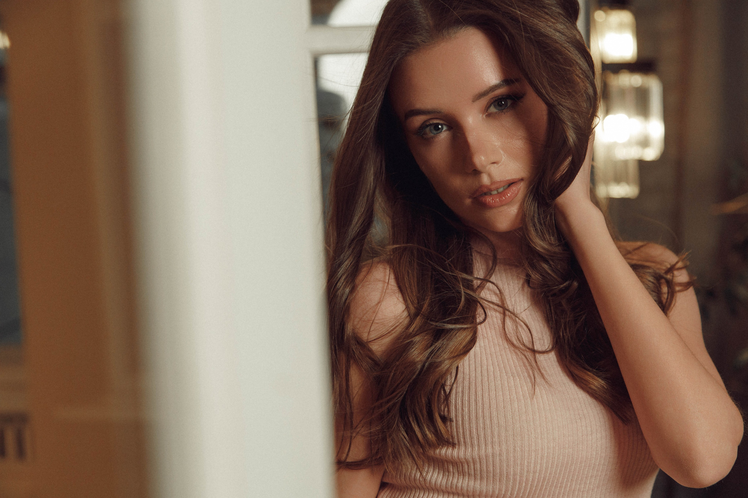 Ольга. Киношная съемка. Фотограф Ксения Третьякова, Санкт-Петербург