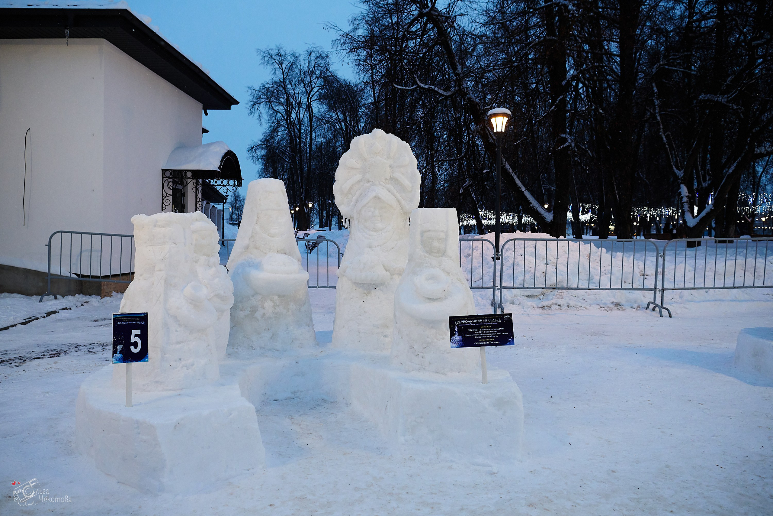 Кострома — зимняя сказка. Ольга Чёкотова (Фотограф Кострома)