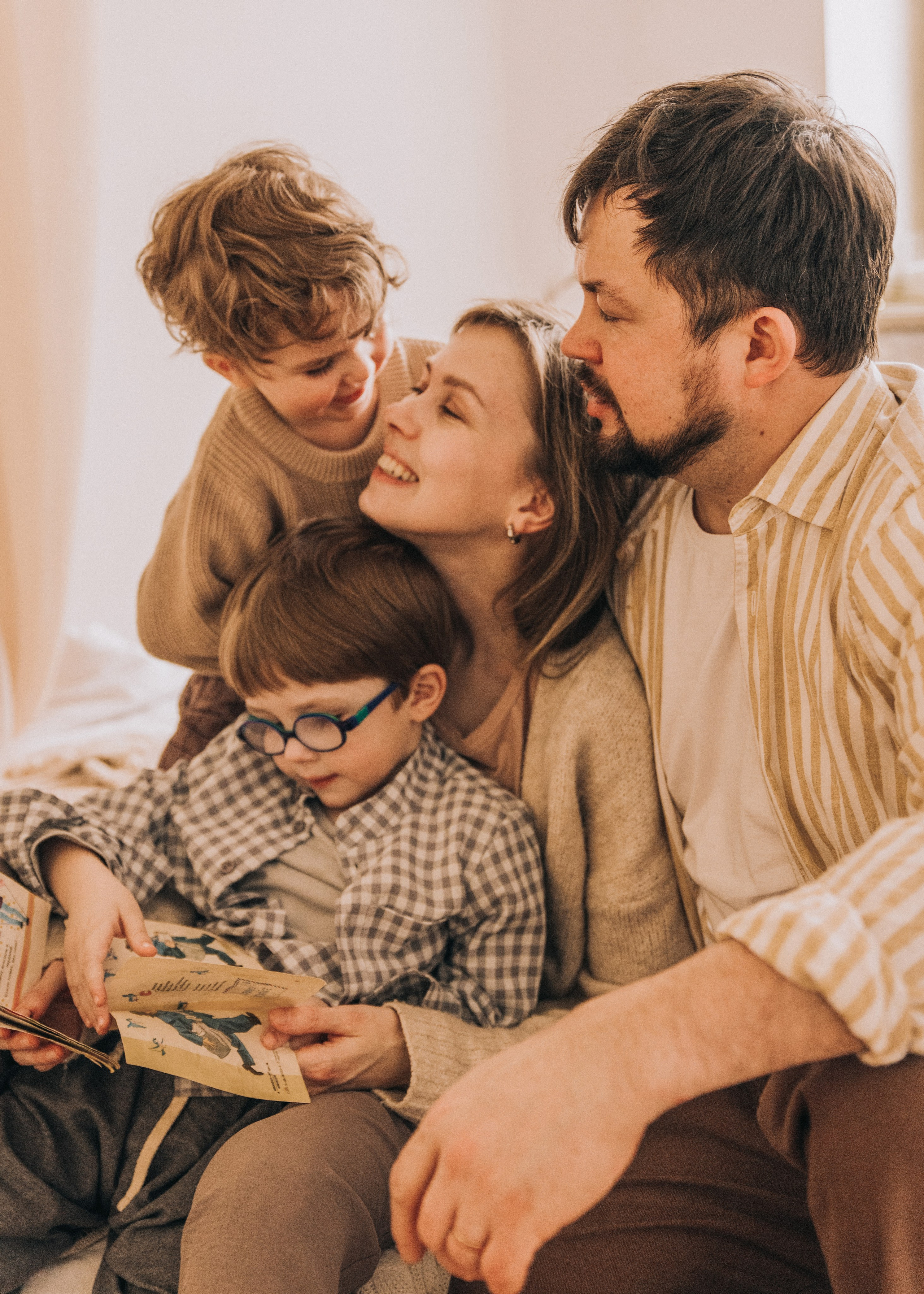 Маша, Игорь, Лева и Матвей. Семейный фотограф В Москве Александра Дейкун