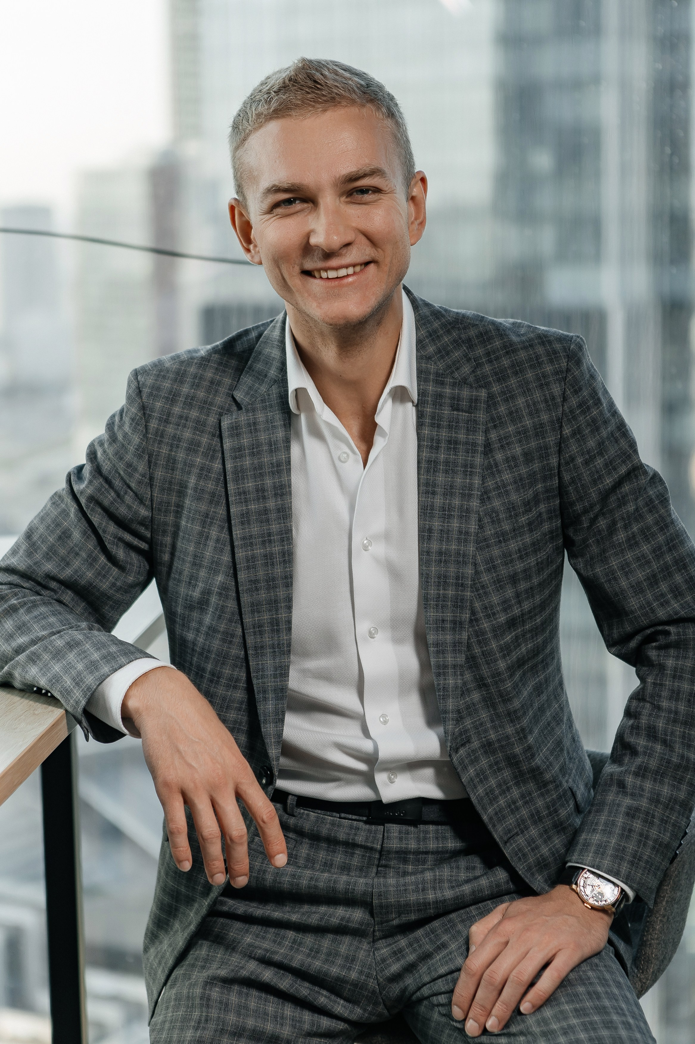 Moscow City бизнес портрет. Фотограф в Москве Дмитрий Жарков