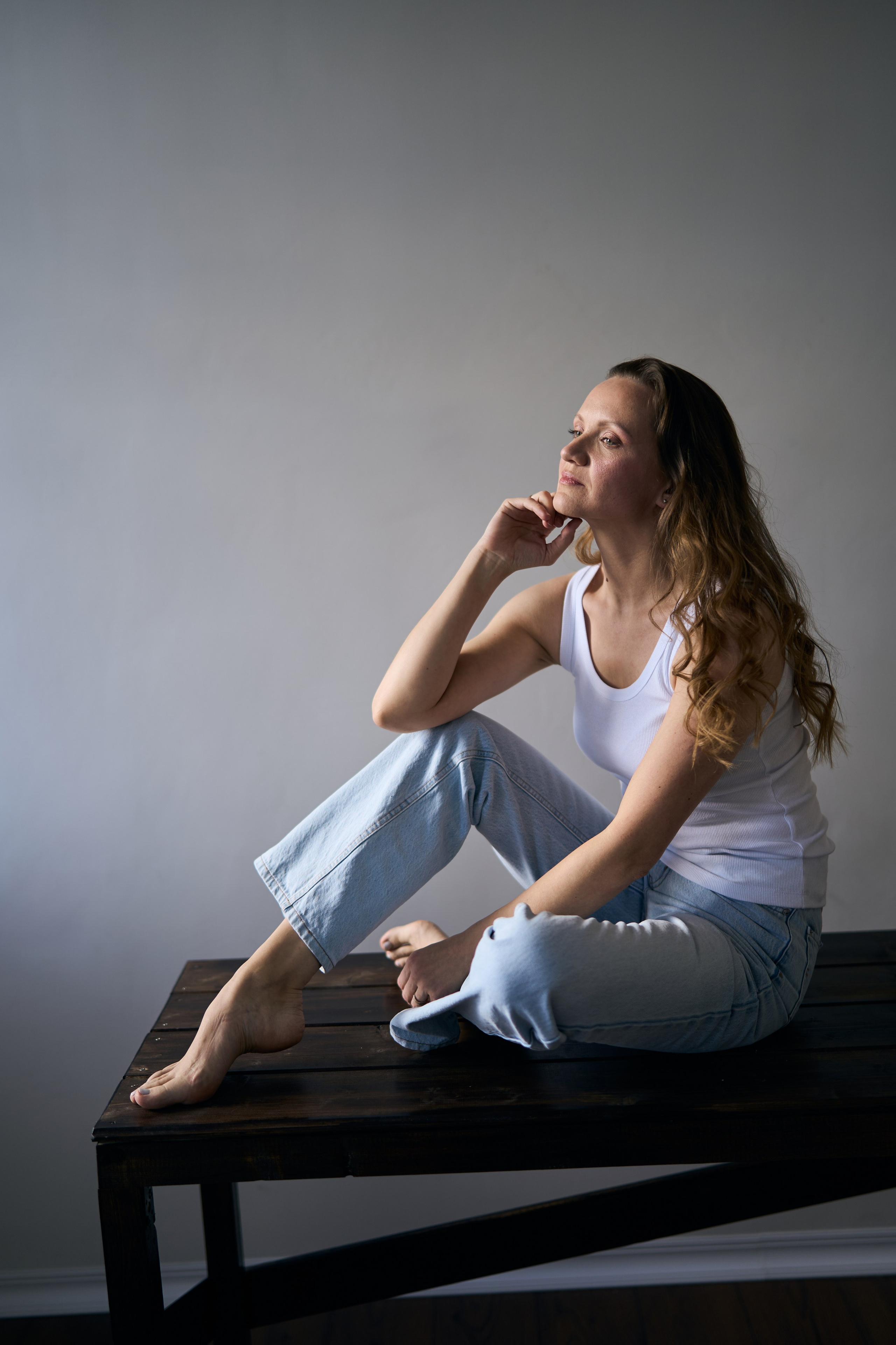 Женский портрет. Фтостудия. Ксения Малышева|Фотограф|Тверь