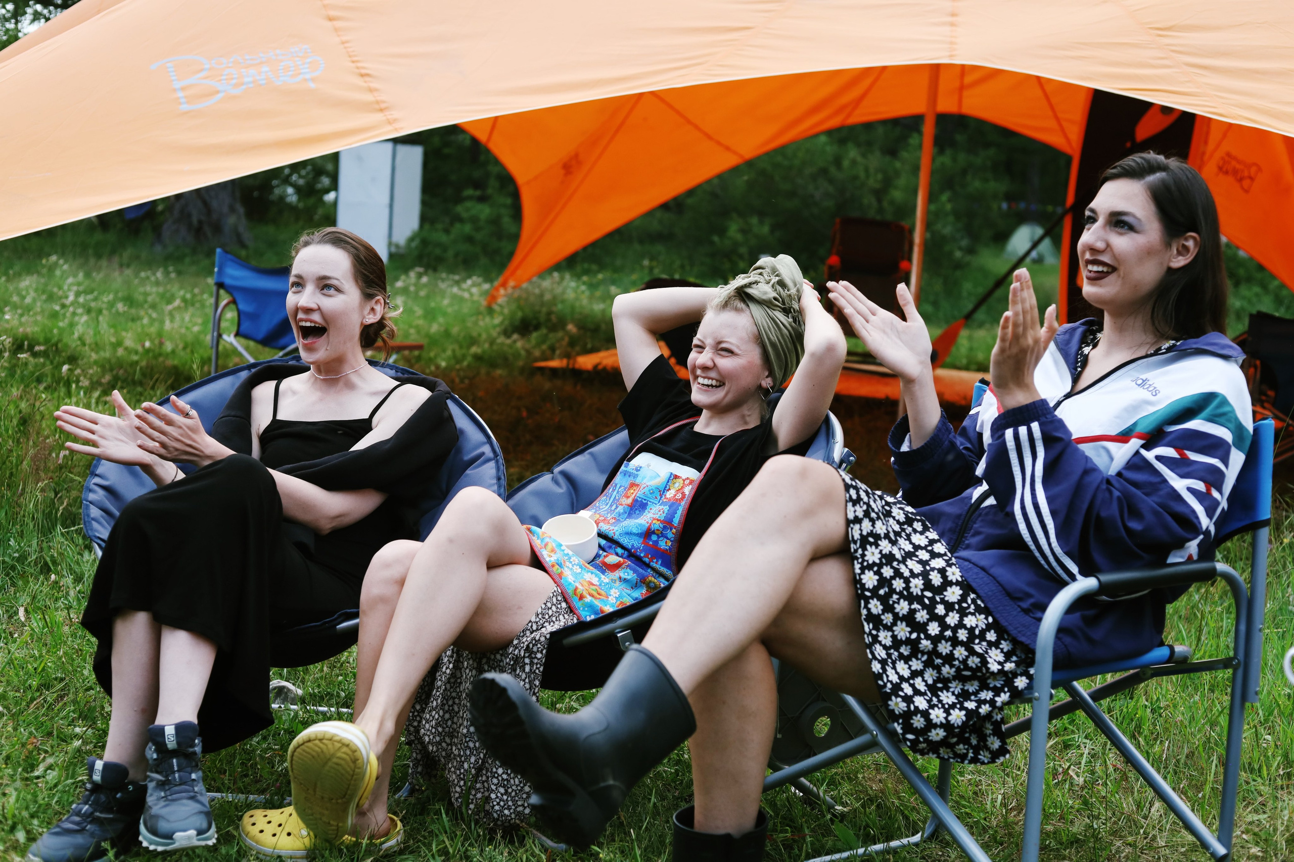 Лето 2024 / палатки. 1642 — первый лагерь для взрослых на Байкале