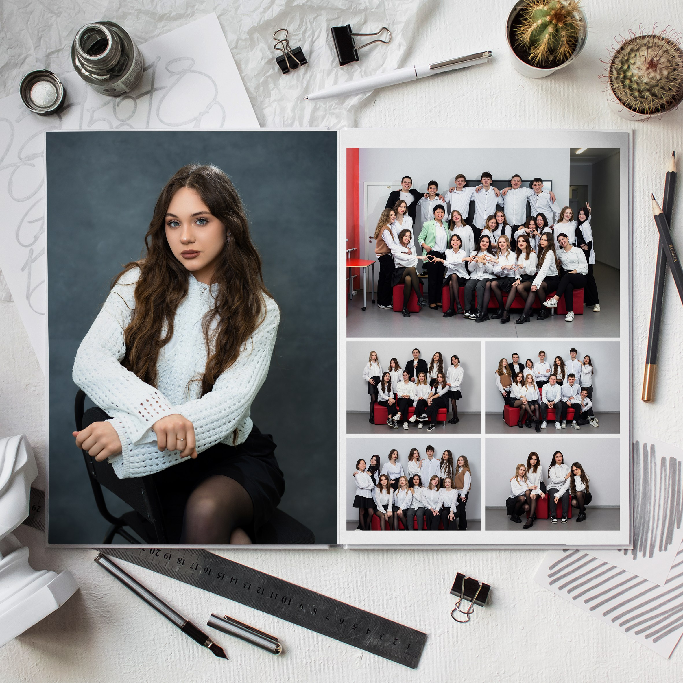 МИНИБУК. Выпускные альбомы Саратов Энгельс фотограф Титова Ирина