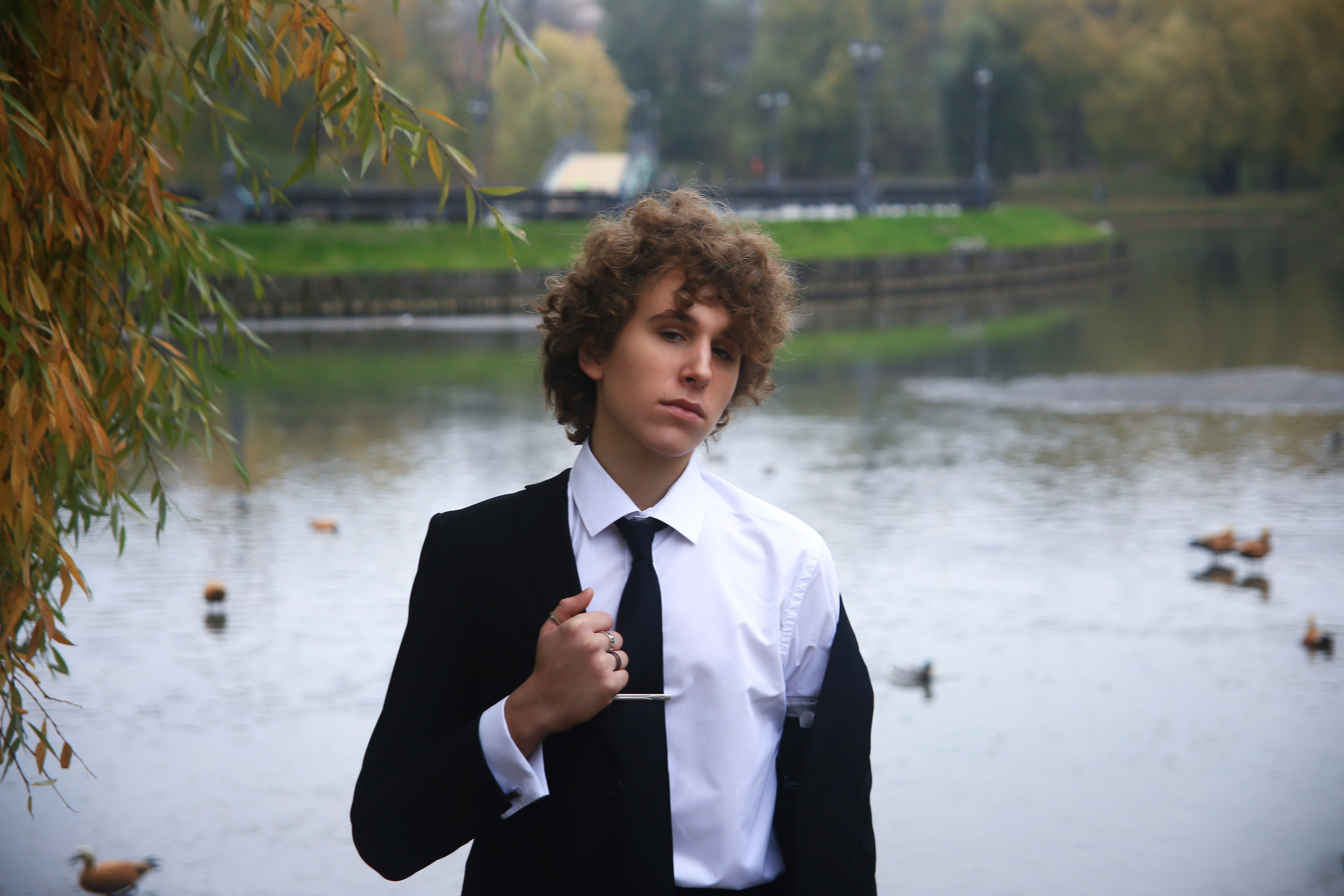 Съемки на улице