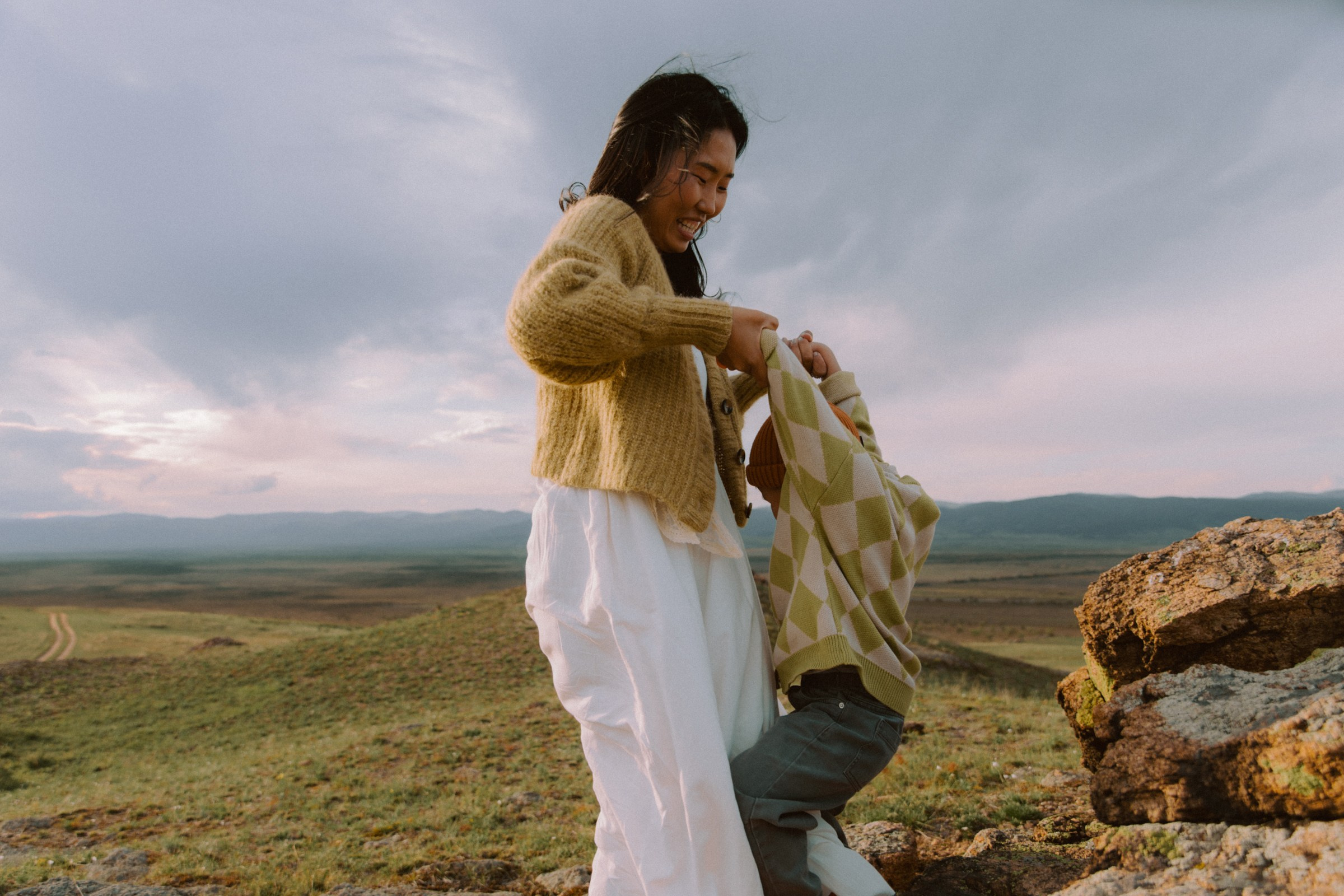 Семья Вадима и Долгормы. Фотограф Улан-Удэ