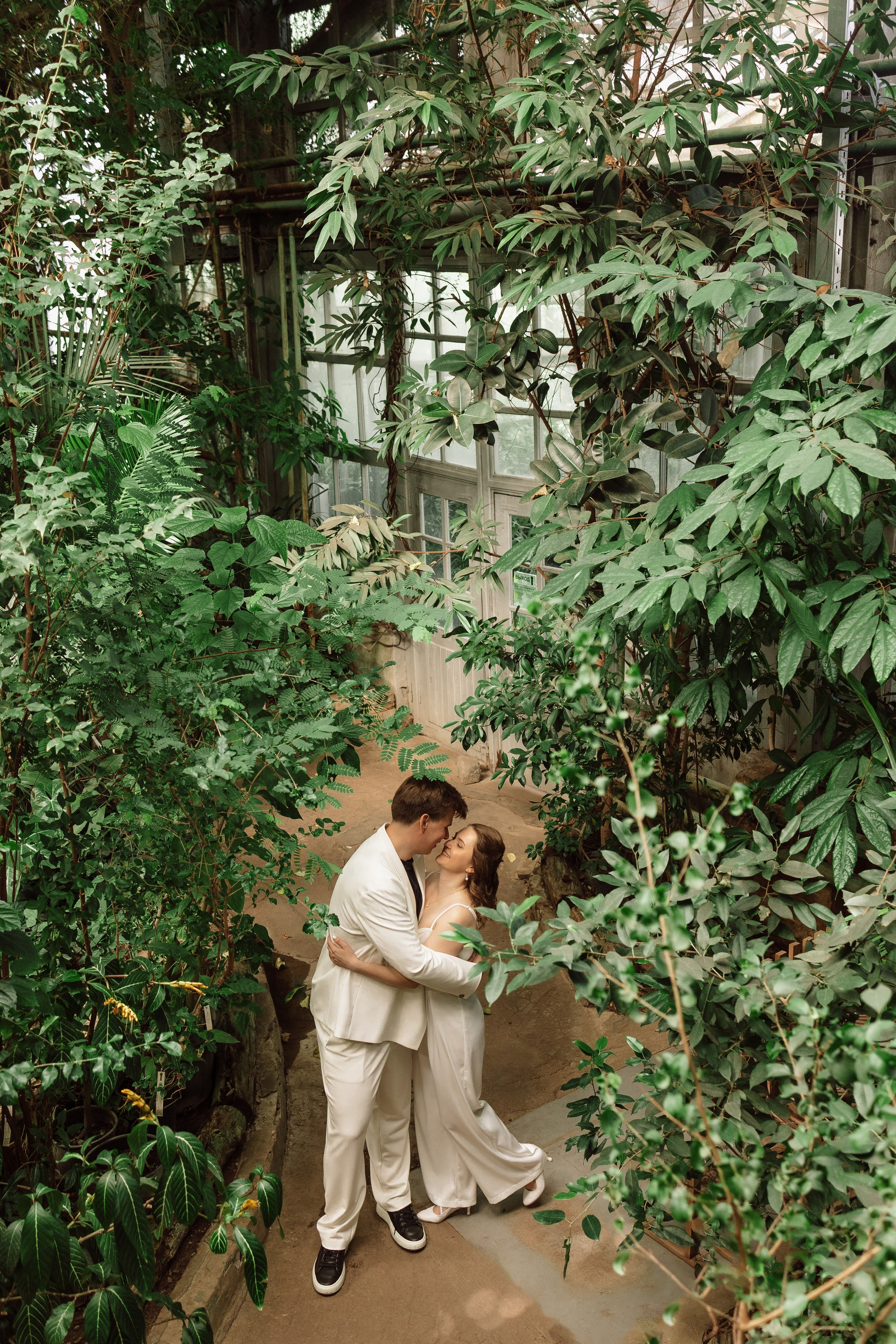 Старая фондовая оранжерея. Свадебный фотограф Маргарита Глумскова