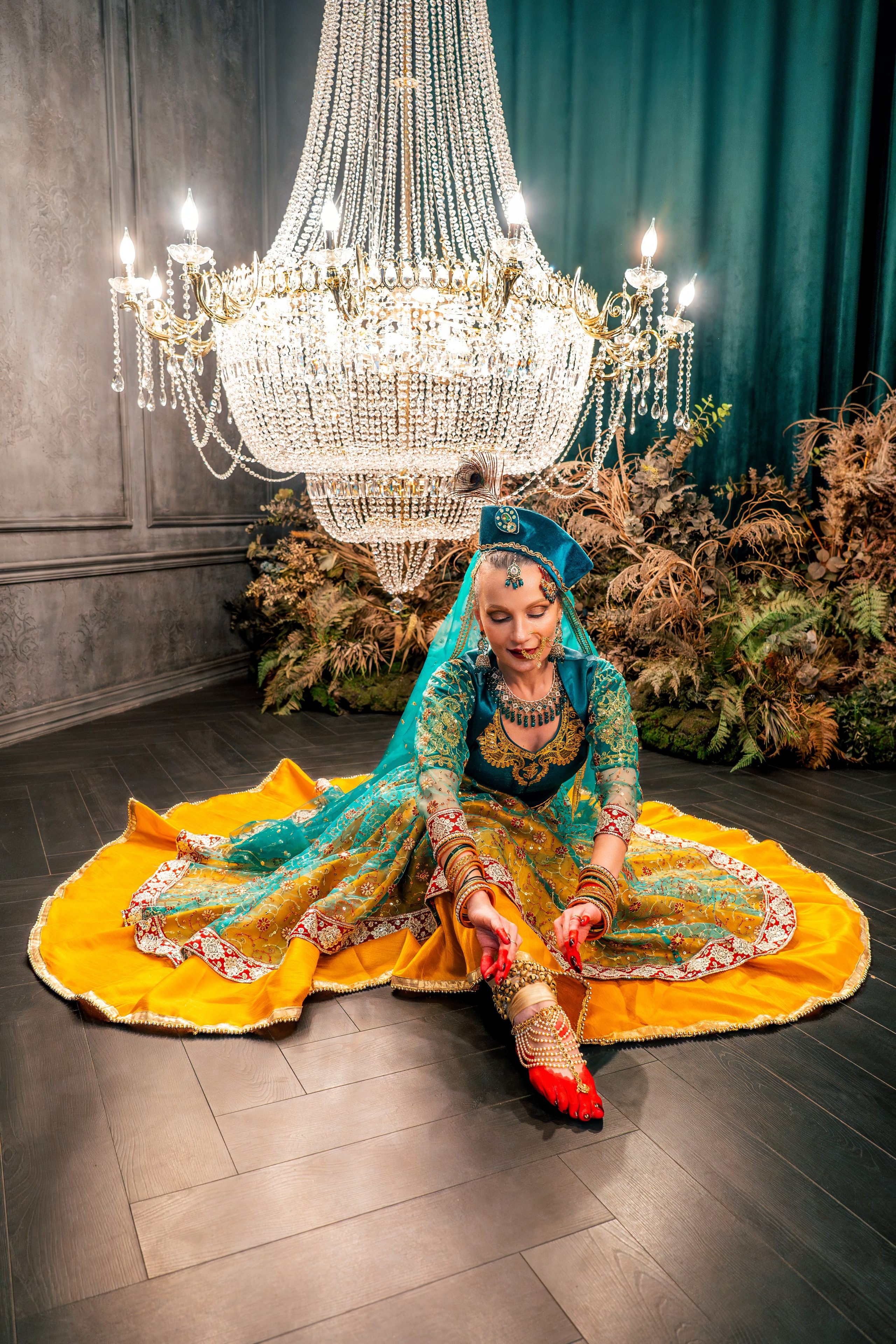 Съемка в Индийском стиле. Легкая фотография