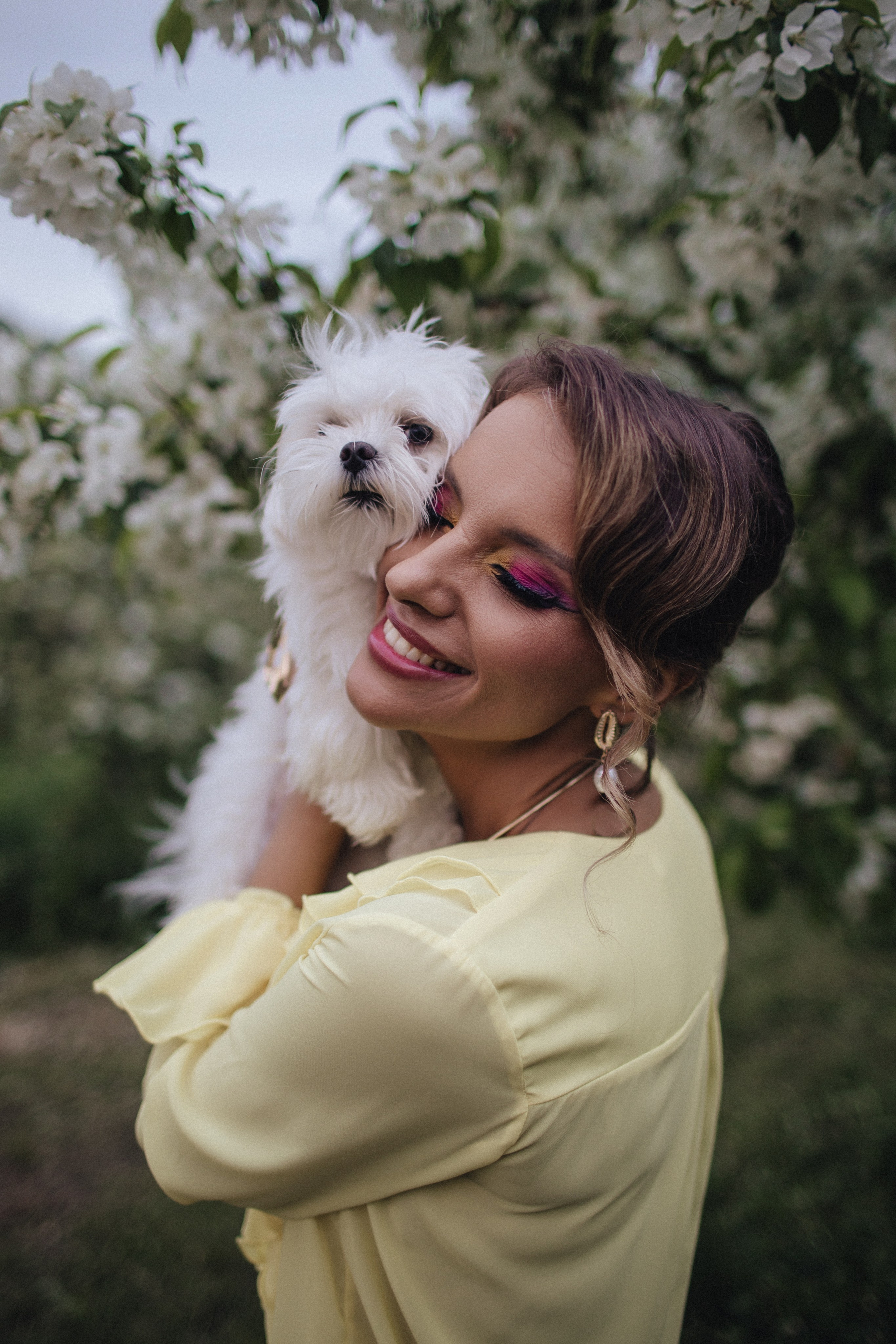 Фотосъемки в цветущих садах. Свадебный и семейный фотограф Спб Бошман Ирина