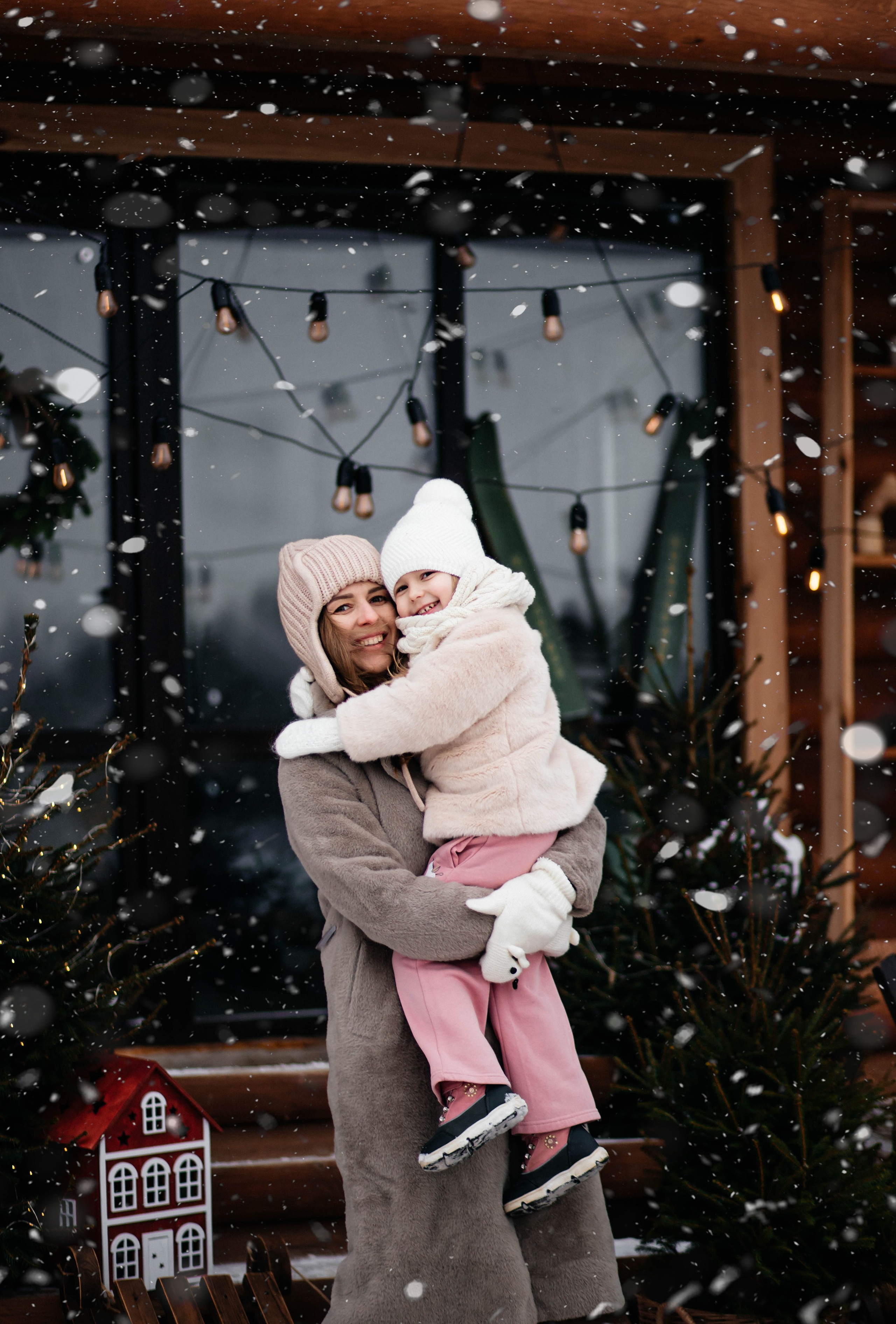 Зимнее мама+доча. Свадебный и семейный фотограф Витебск