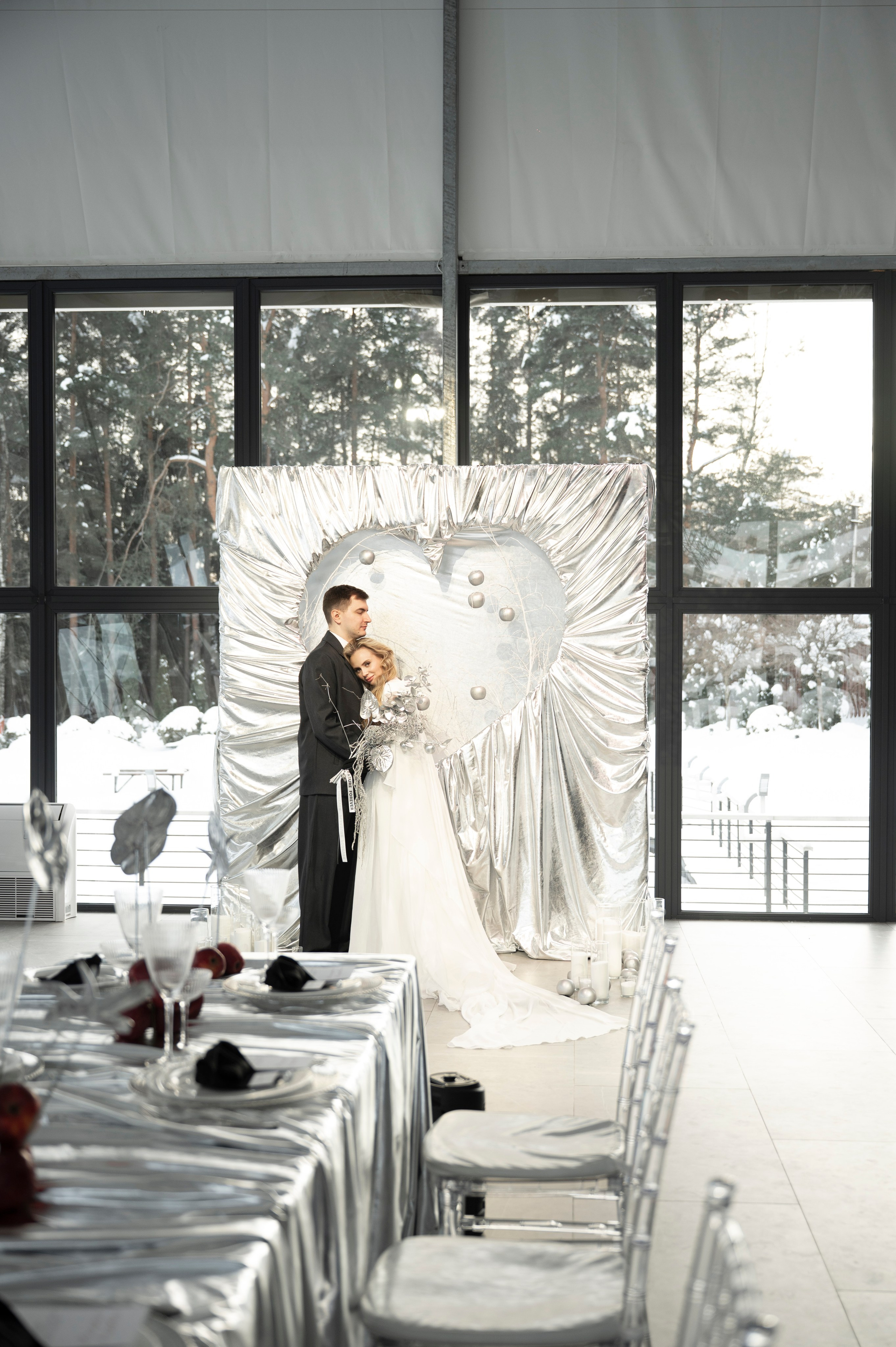 Зимняя история любви. Фотограф Евгения Мирошниченко