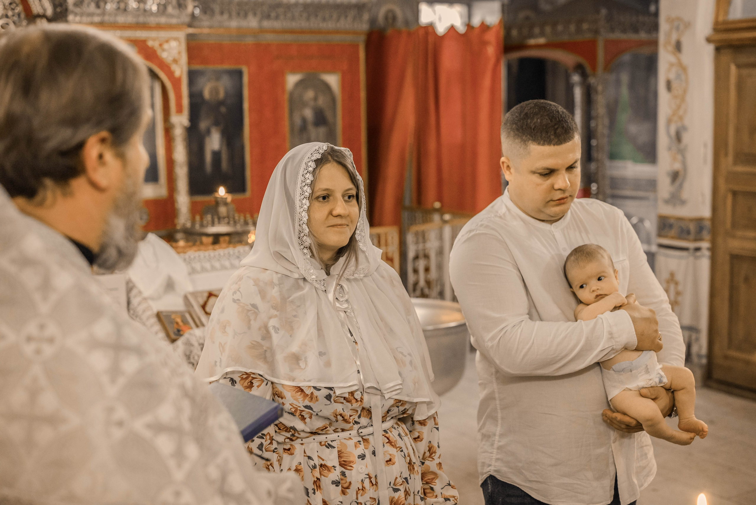 Крещение (мама Регина). Семейный и детский фотограф Москва