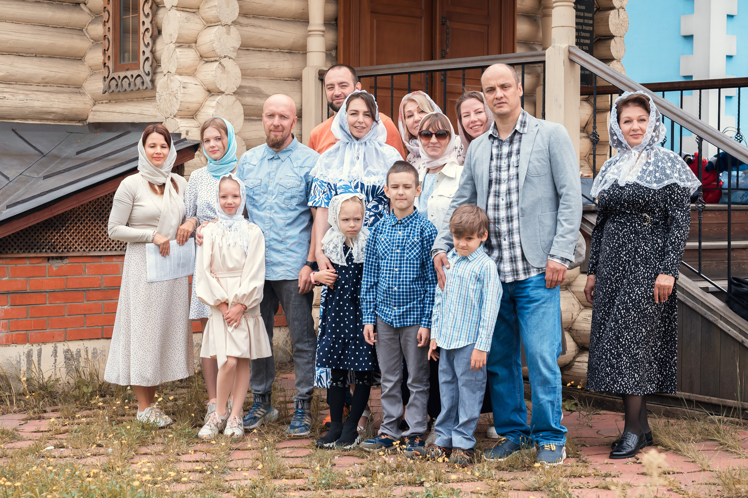 Крещение Павла. Семейный и детский фотограф Москва