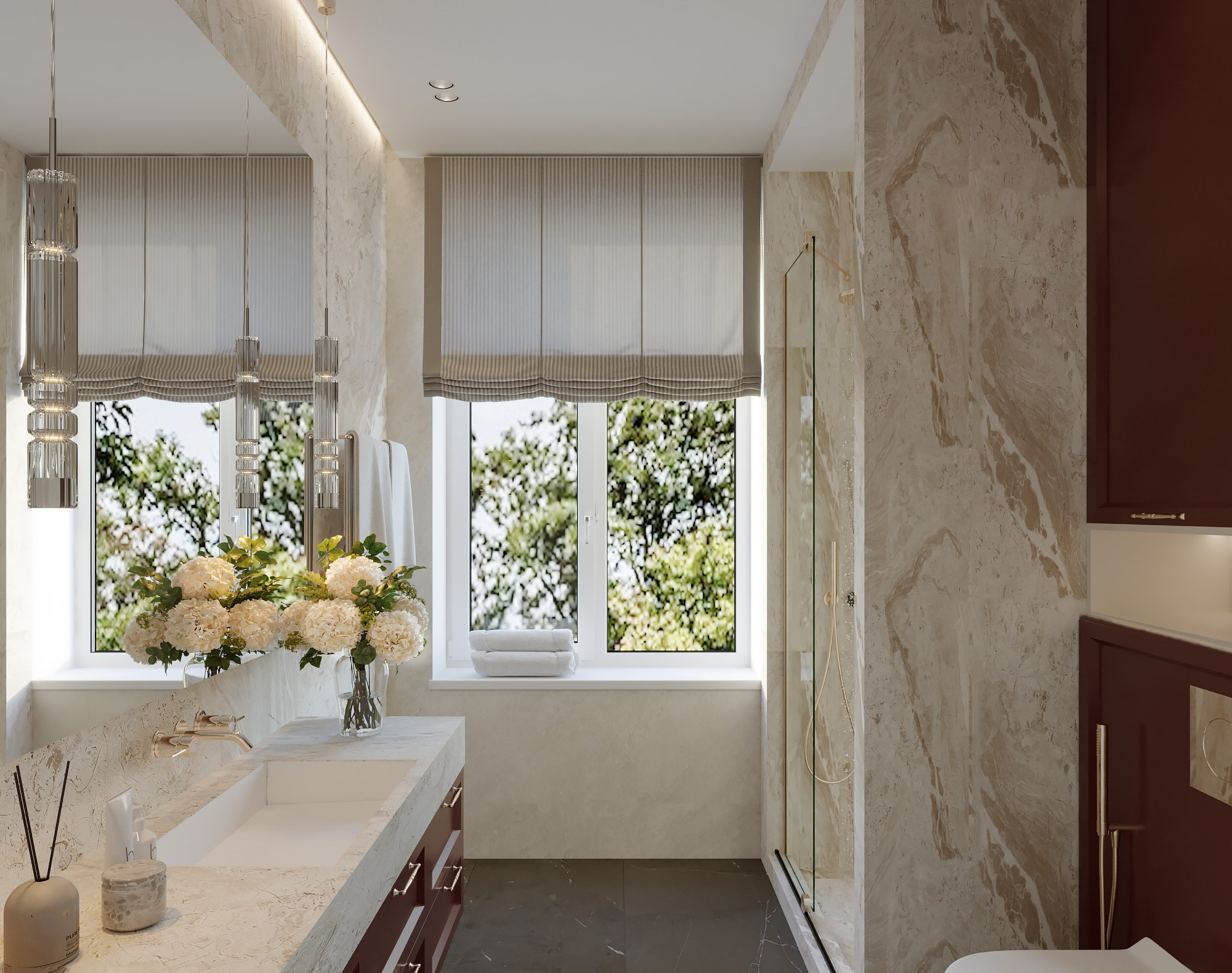 Дизайн-проект дома, пос. Прибрежный. Дизайнер интерьера в Дубне, Москве, Дмитрове