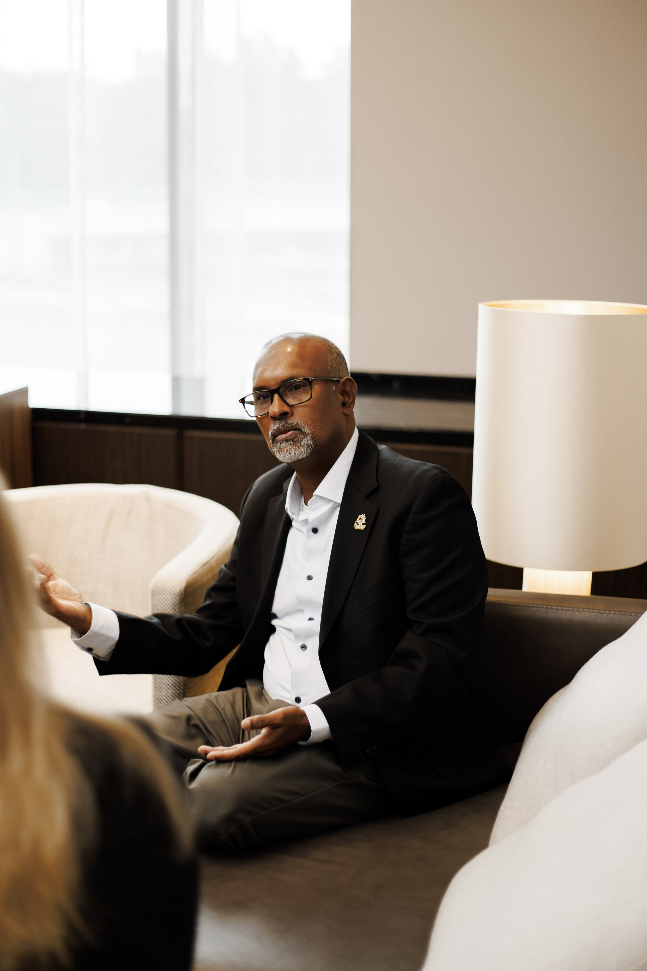 Интервью с Первым советником президента Мальдивской республики Мохамед Халил. Свадебный/Портретный фотограф снимаю в Москве