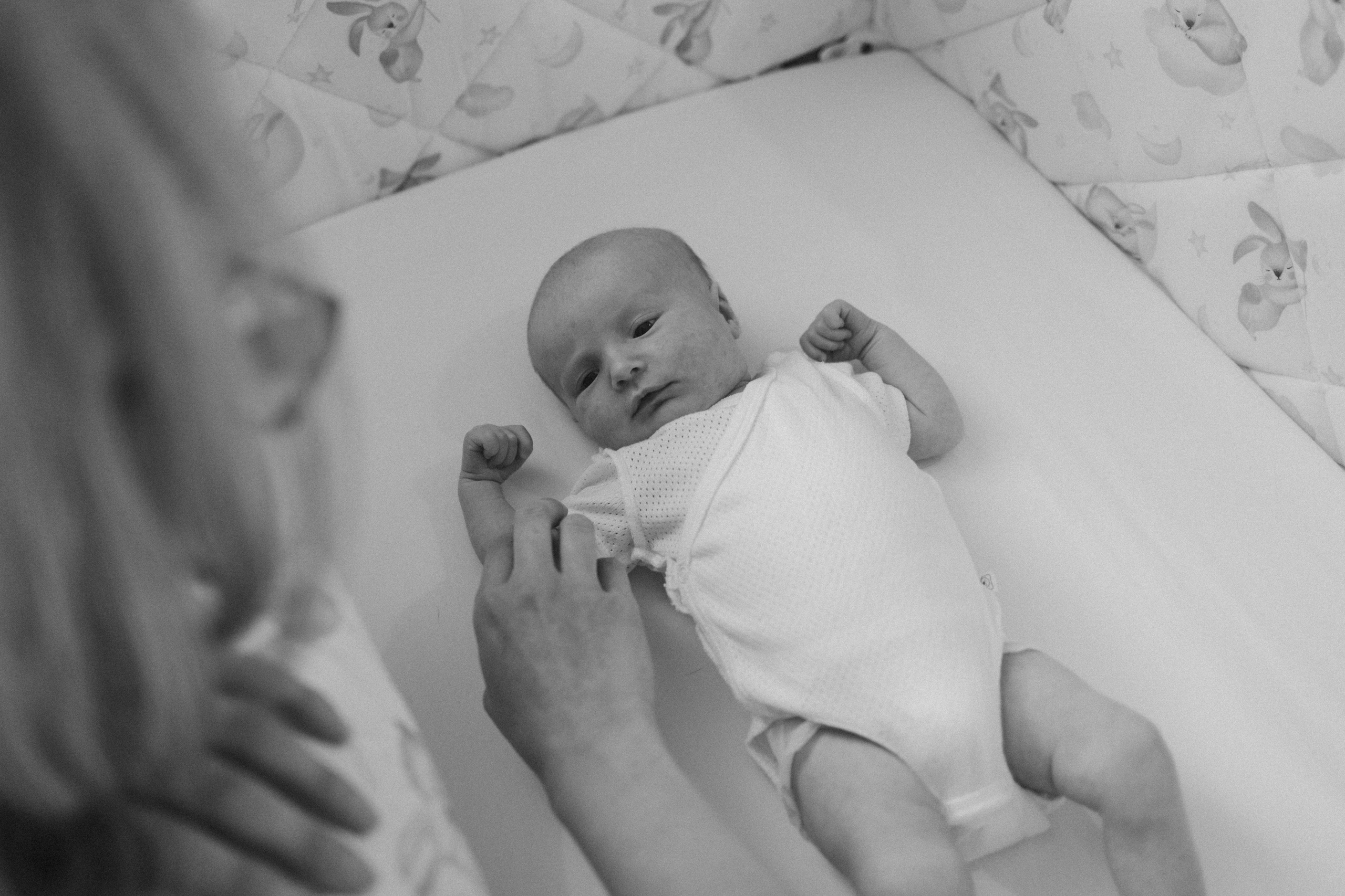 Самый первый месяц жизни. Семейный фотограф в Москве