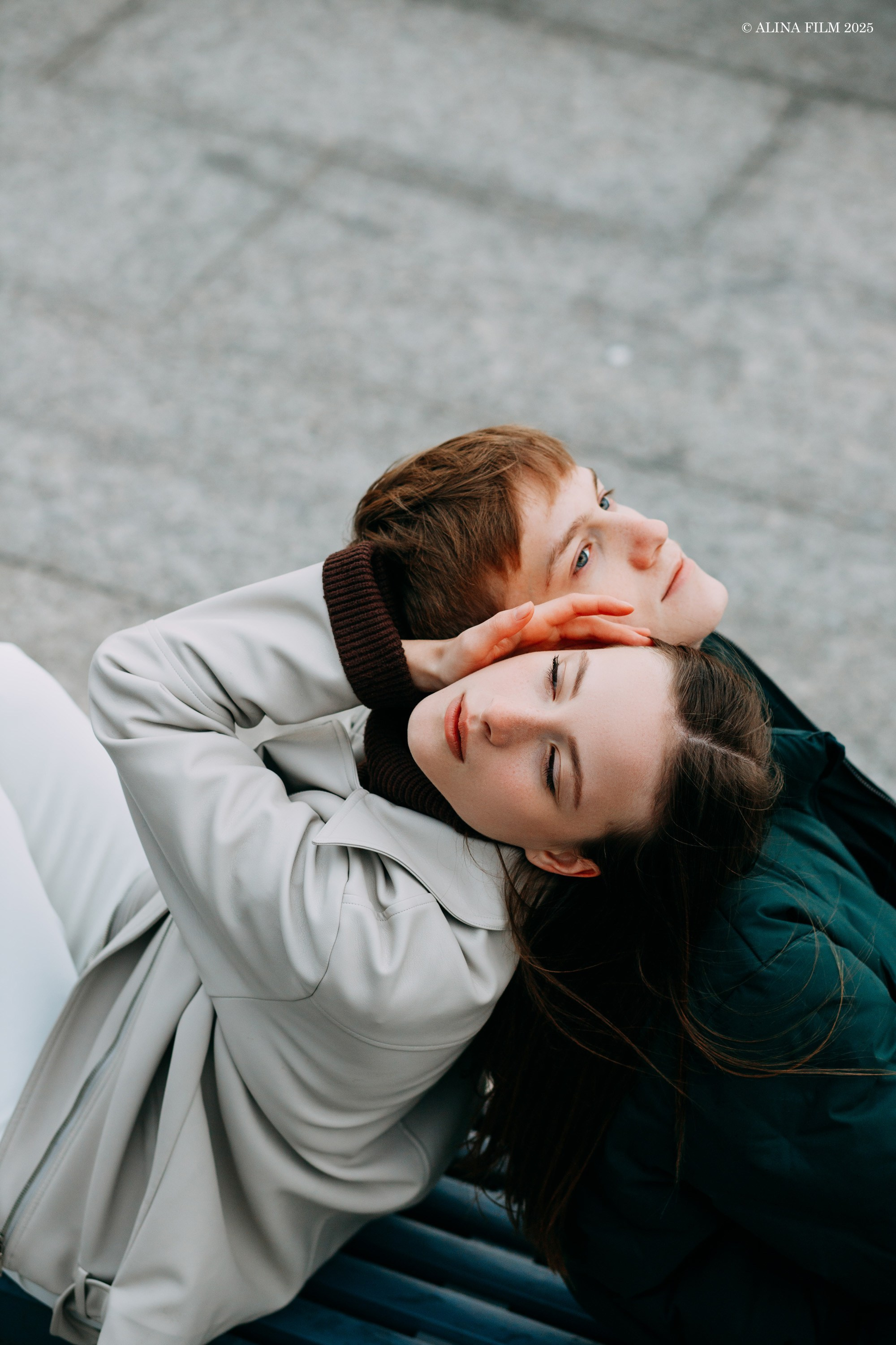 Фотосессия у Лахты (лавстори). Фотограф в Санкт-Петербурге Alina Film