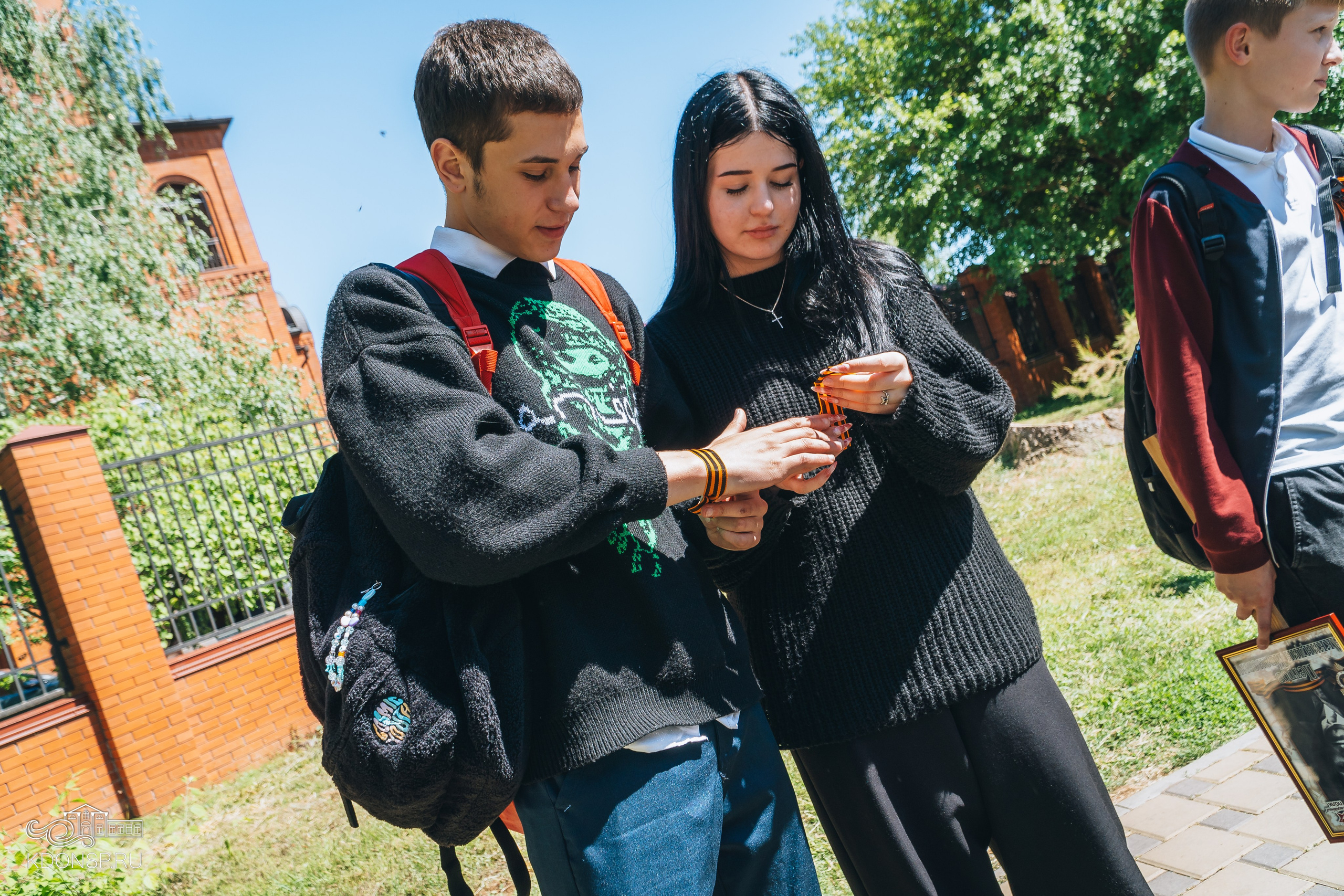 «Георгиевская ленточка». Новотитаровский Дом культуры