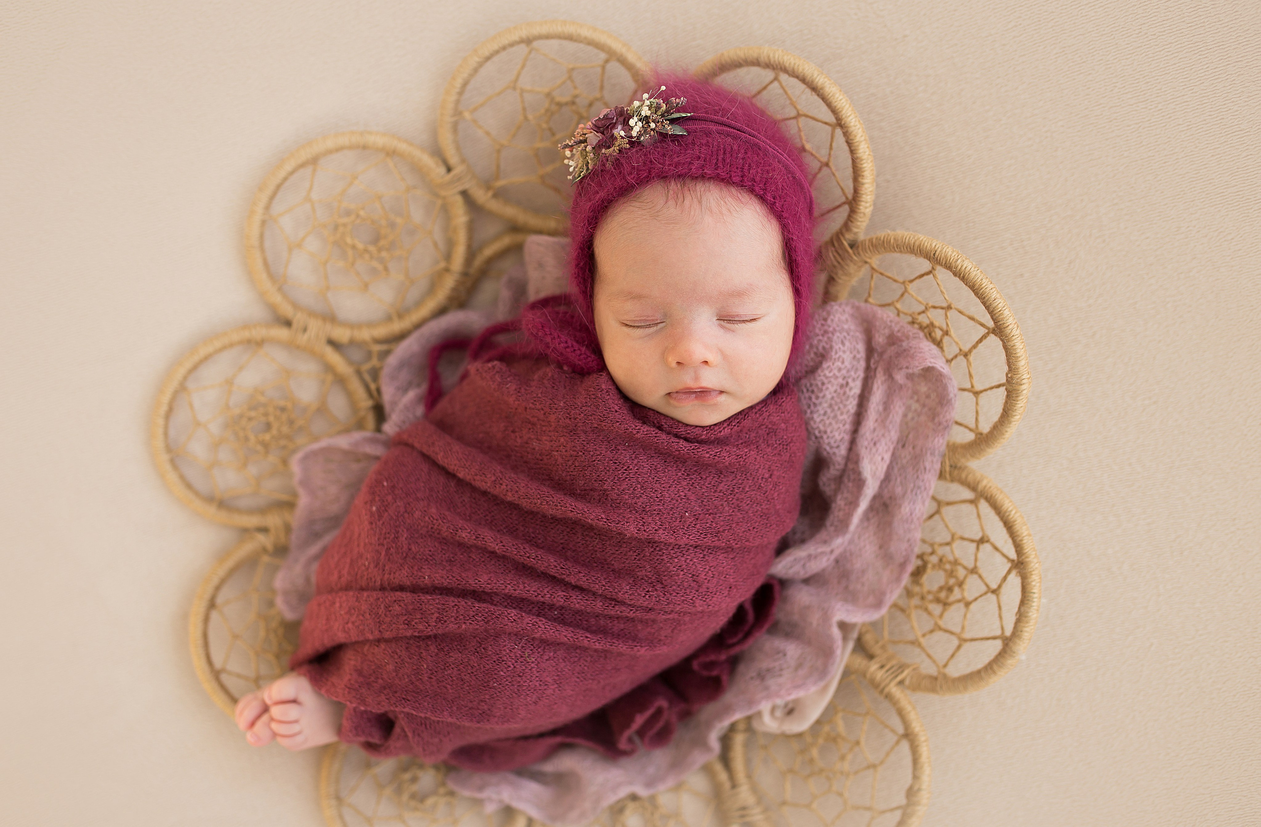 Фотосессия новорождённого. Фотограф новорождённых малышей и детский фотограф В Казани Лана Максим