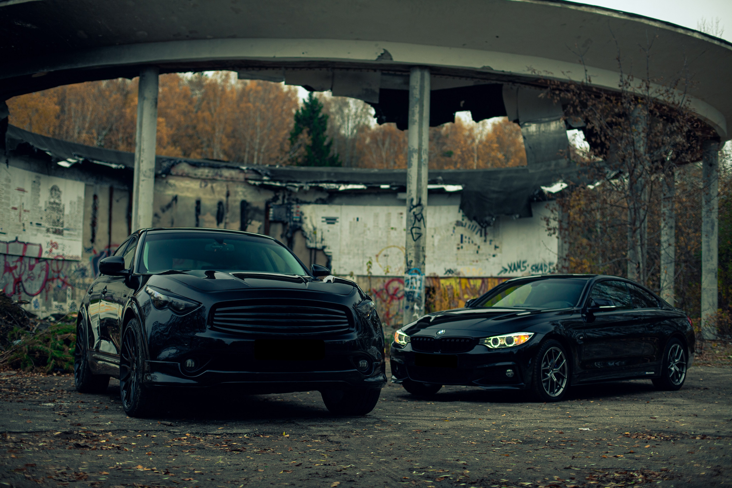 Mercedes & Infiniti & BMW. Автомобильный фотограф в Москве Андрей Емельянов