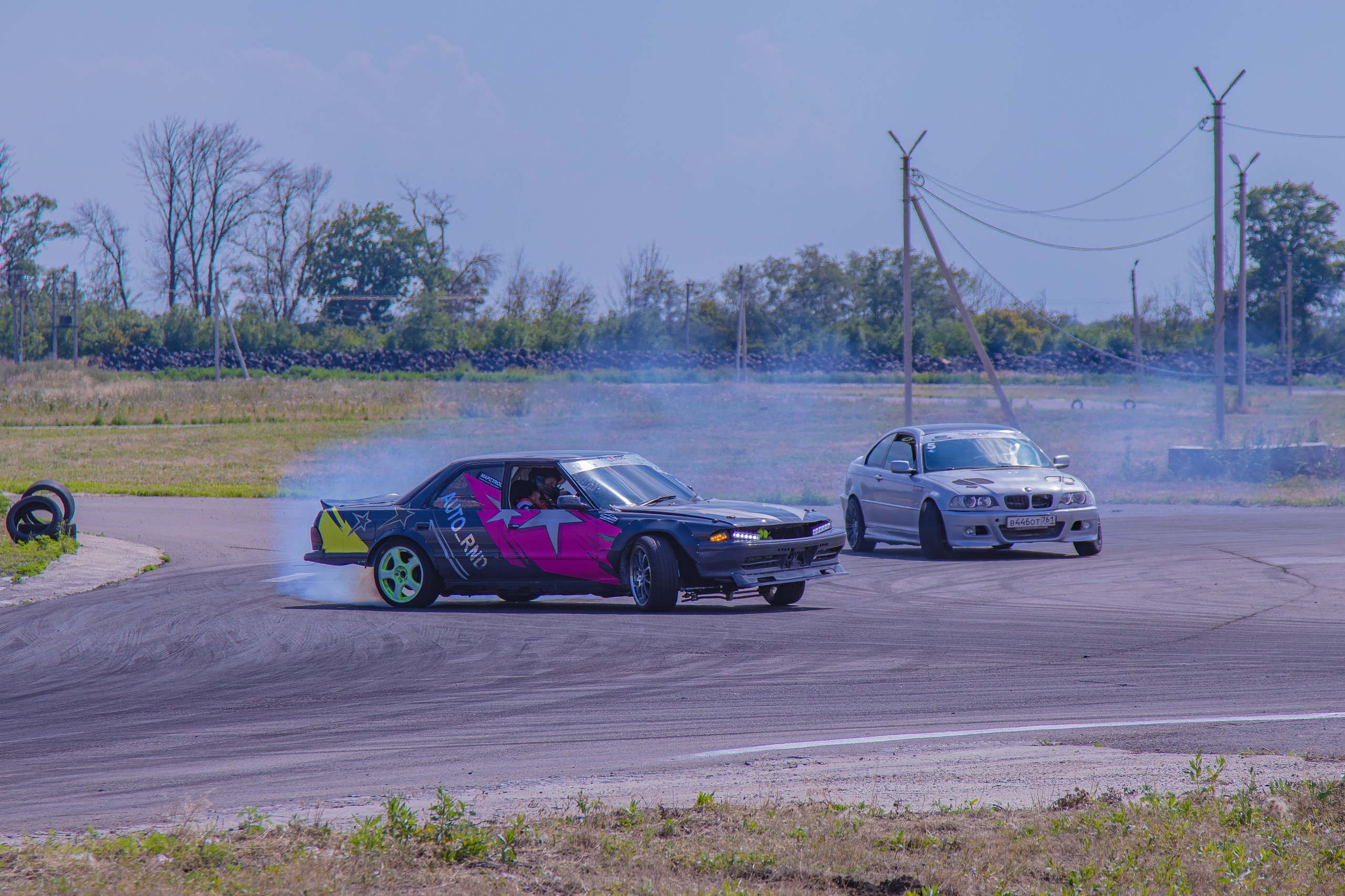 Фотосъёмка профессионального дрифта в Ростов-на-Дону. Портретный фотограф в Ростове-на-Дону Антон Казарин
