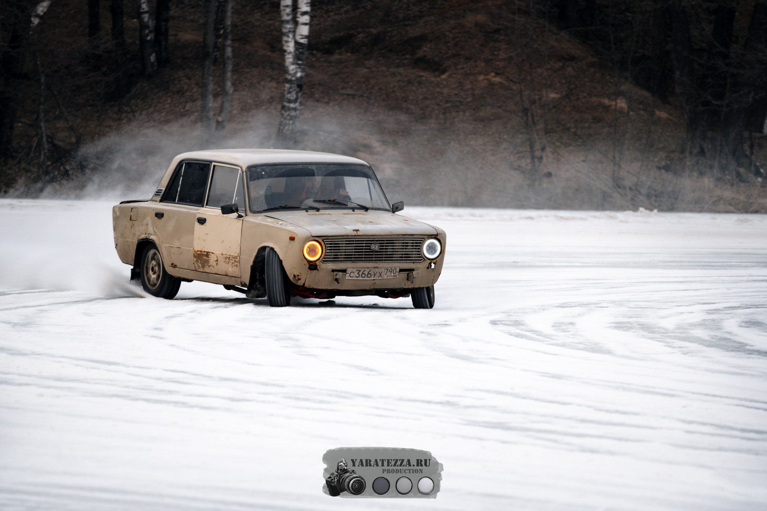 Тренировочный день на ледовой трассе. Yaratezza production