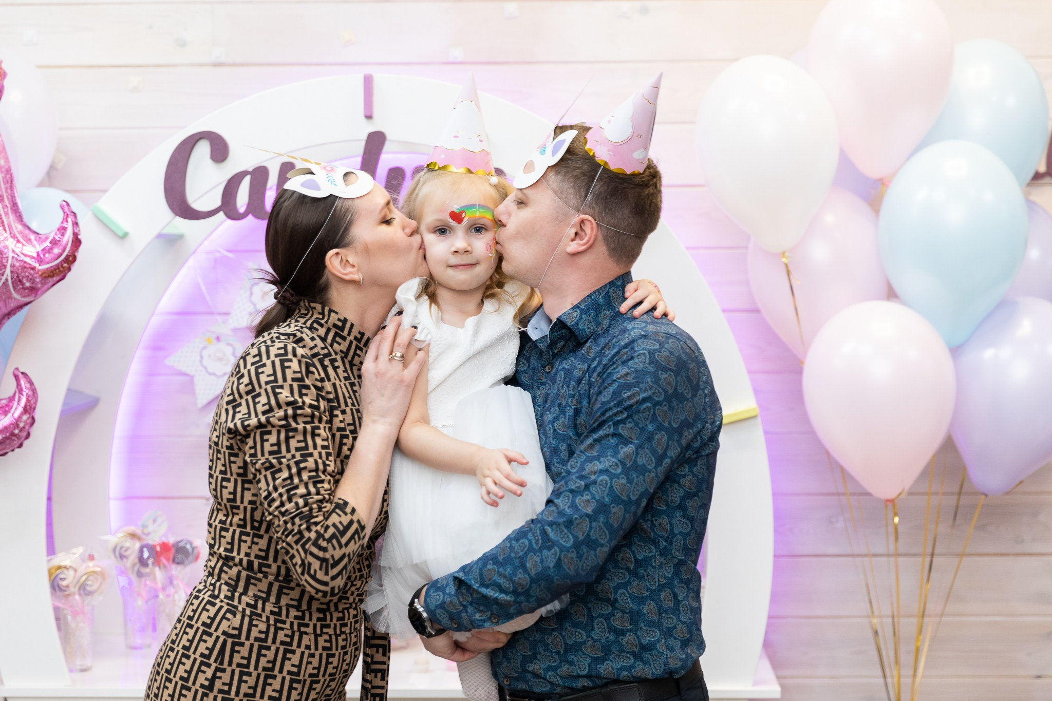 День рождения Полины, 4 годика. Фотограф Татьяна Генева