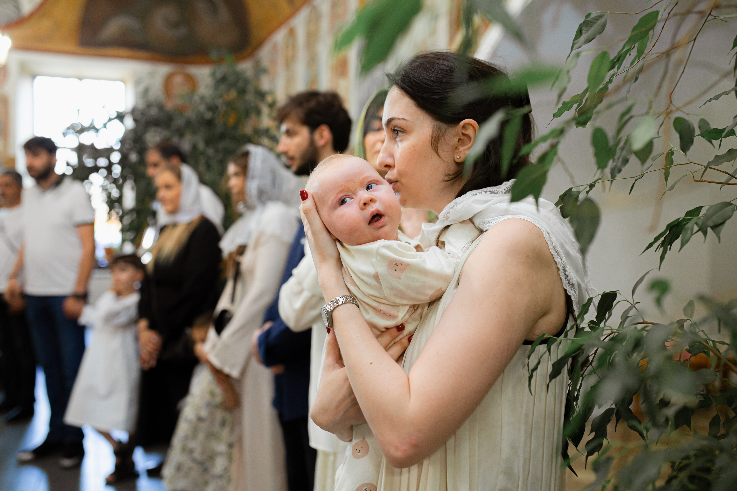 Крещение Грузинская церковь. Свадебный и семейный фотограф