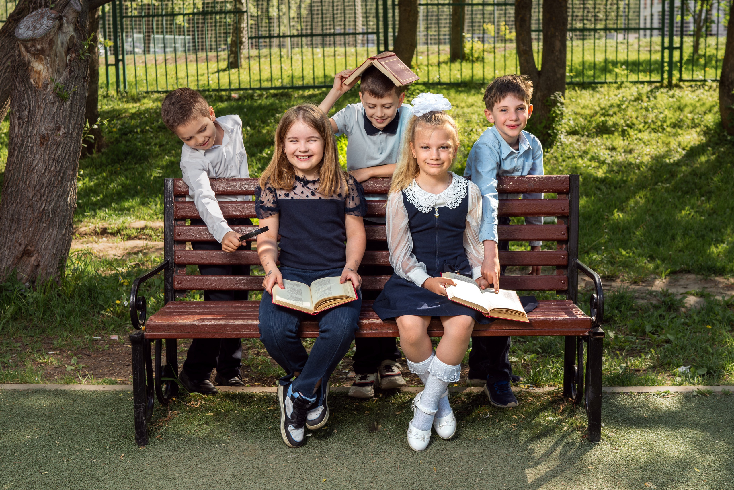 Съемки в школе. Фотограф Наталья Непогода