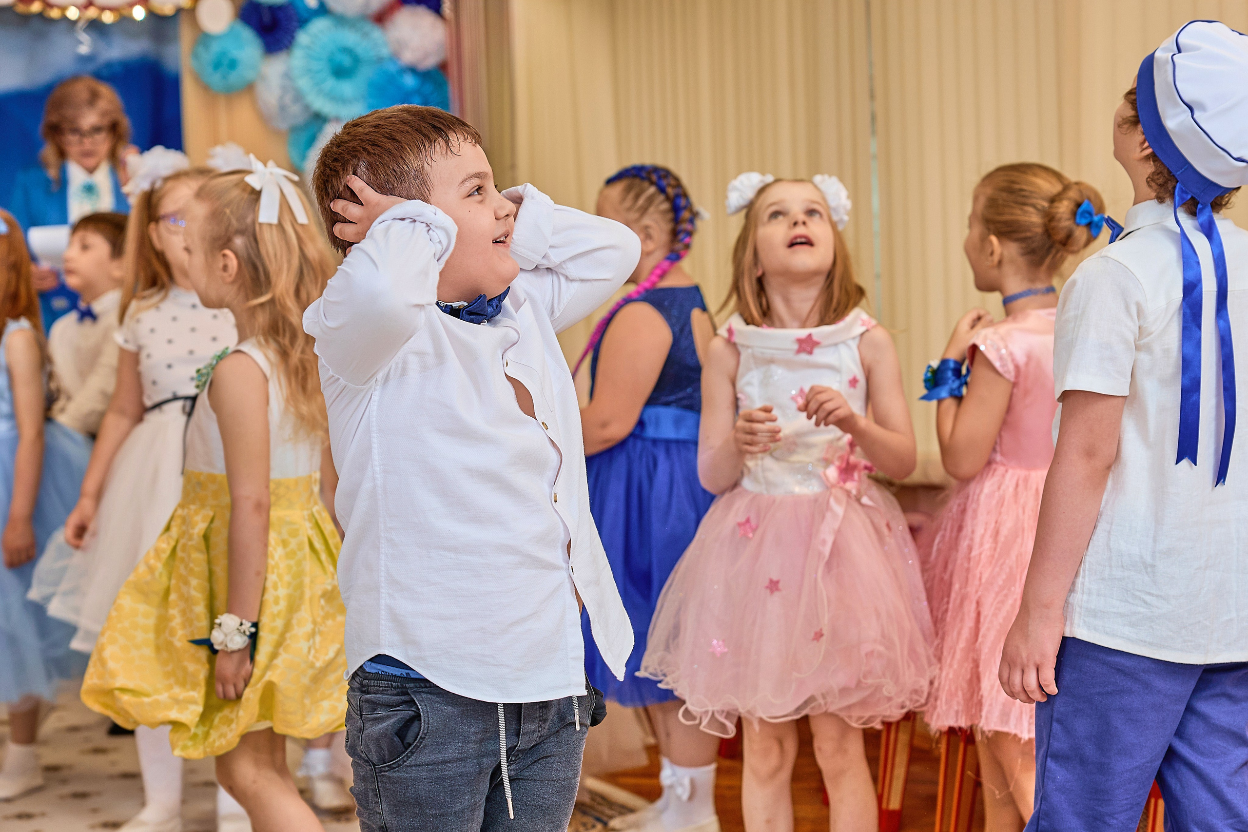 Фотосъёмка выпускного утренника в детском саду. Выпускные альбомы в Москве фотограф Алина Пащук