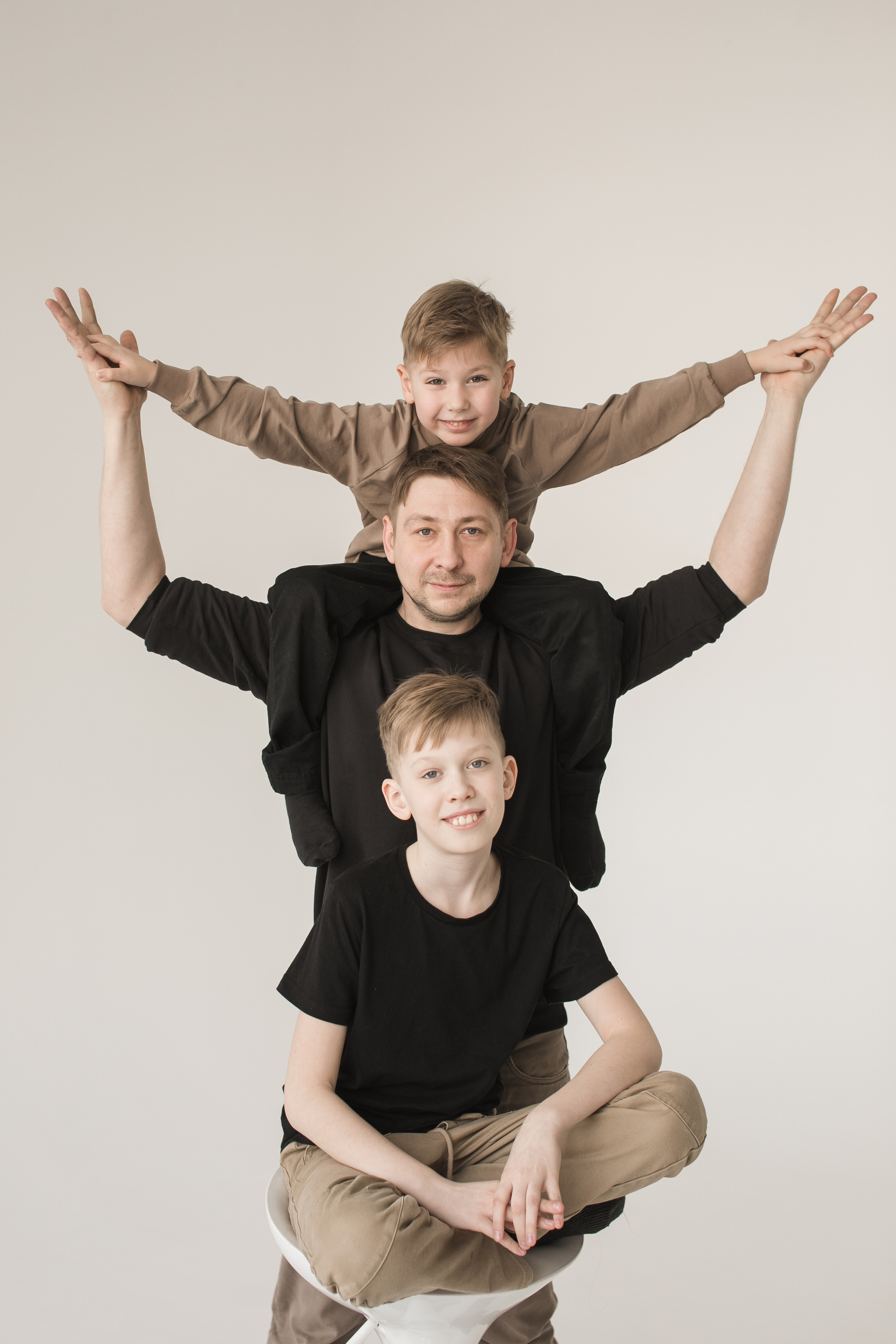 папа и дети идеи фотосессия