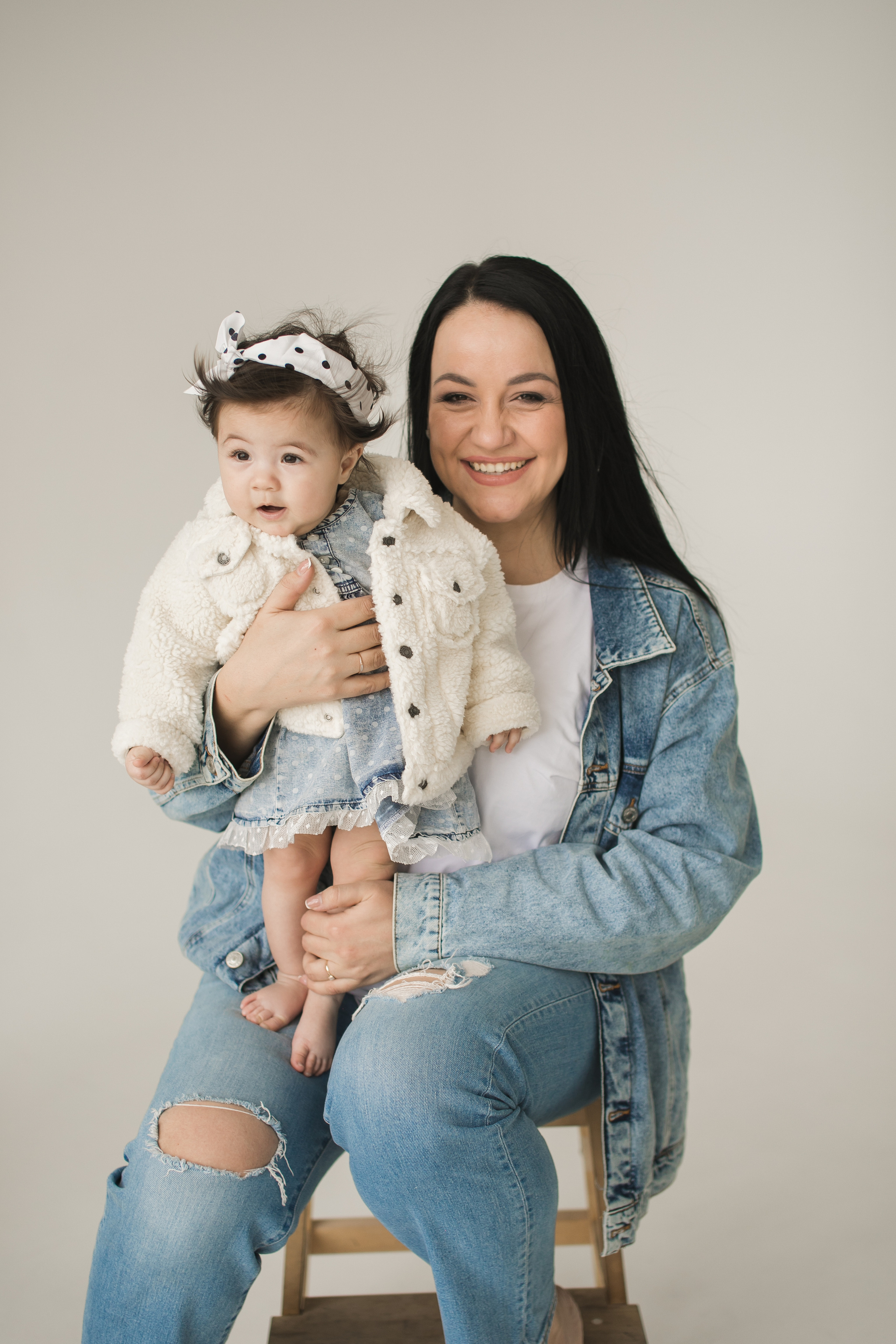 фотосессия мамы и дочки