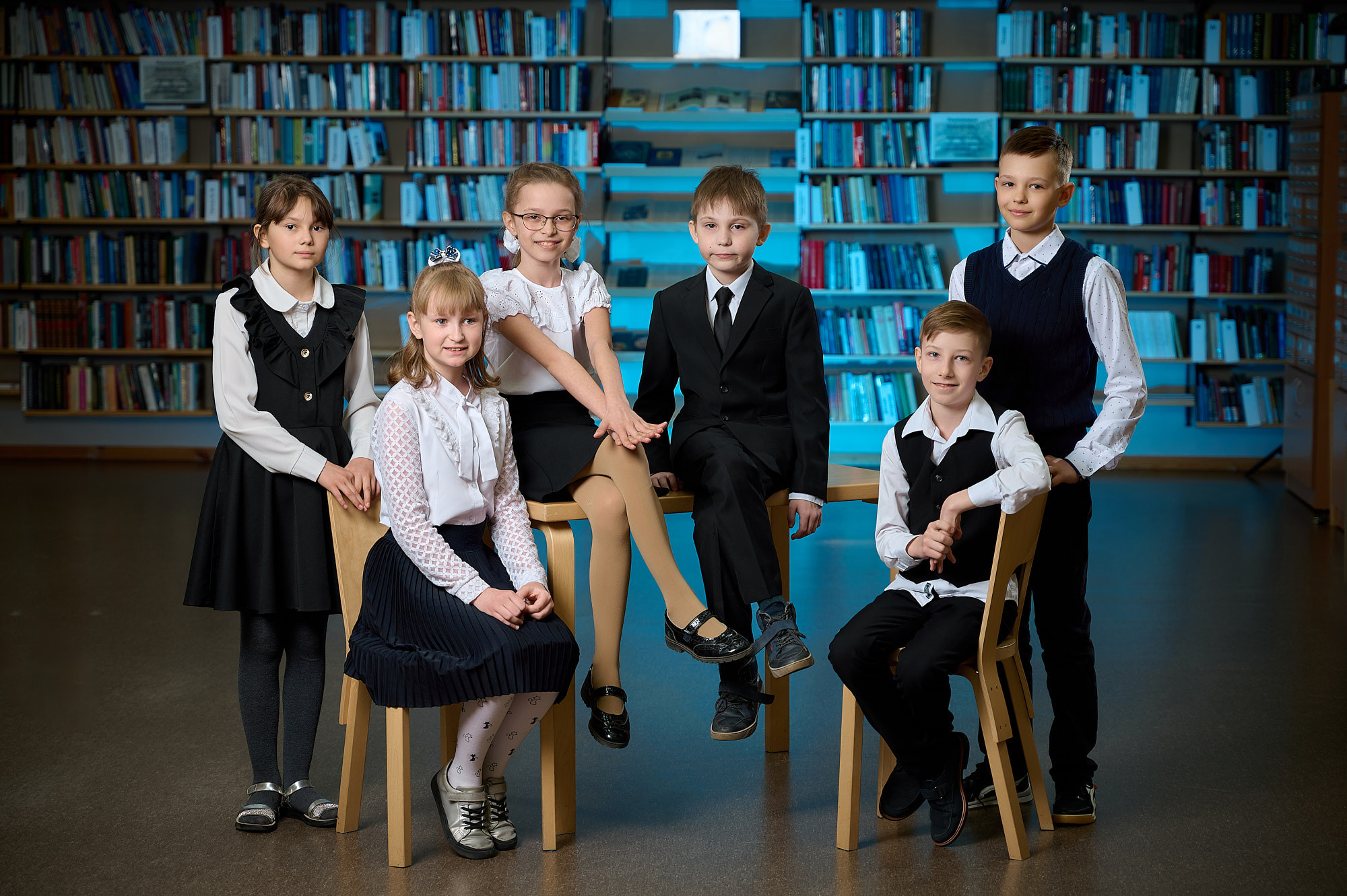 Съёмка в библиотеке. Выпускной альбом Выборг, Каменногорск, Светогорск, Санкт-Петербург