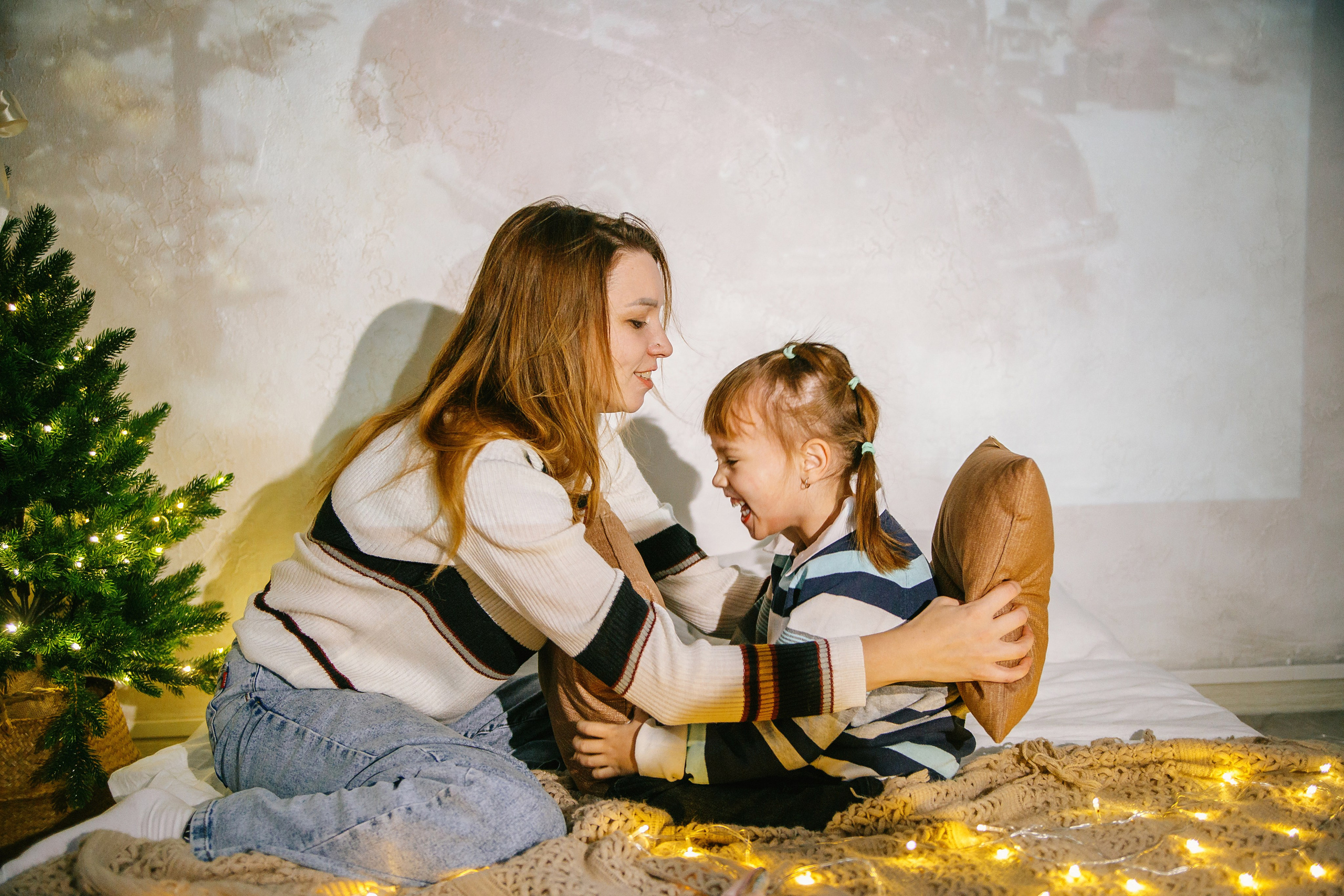 Новогодняя фотосессия Алены, Димы и Марьяны. Выпускные альбомы Искитим, Бердск и Новосибирск Крюкова Елена