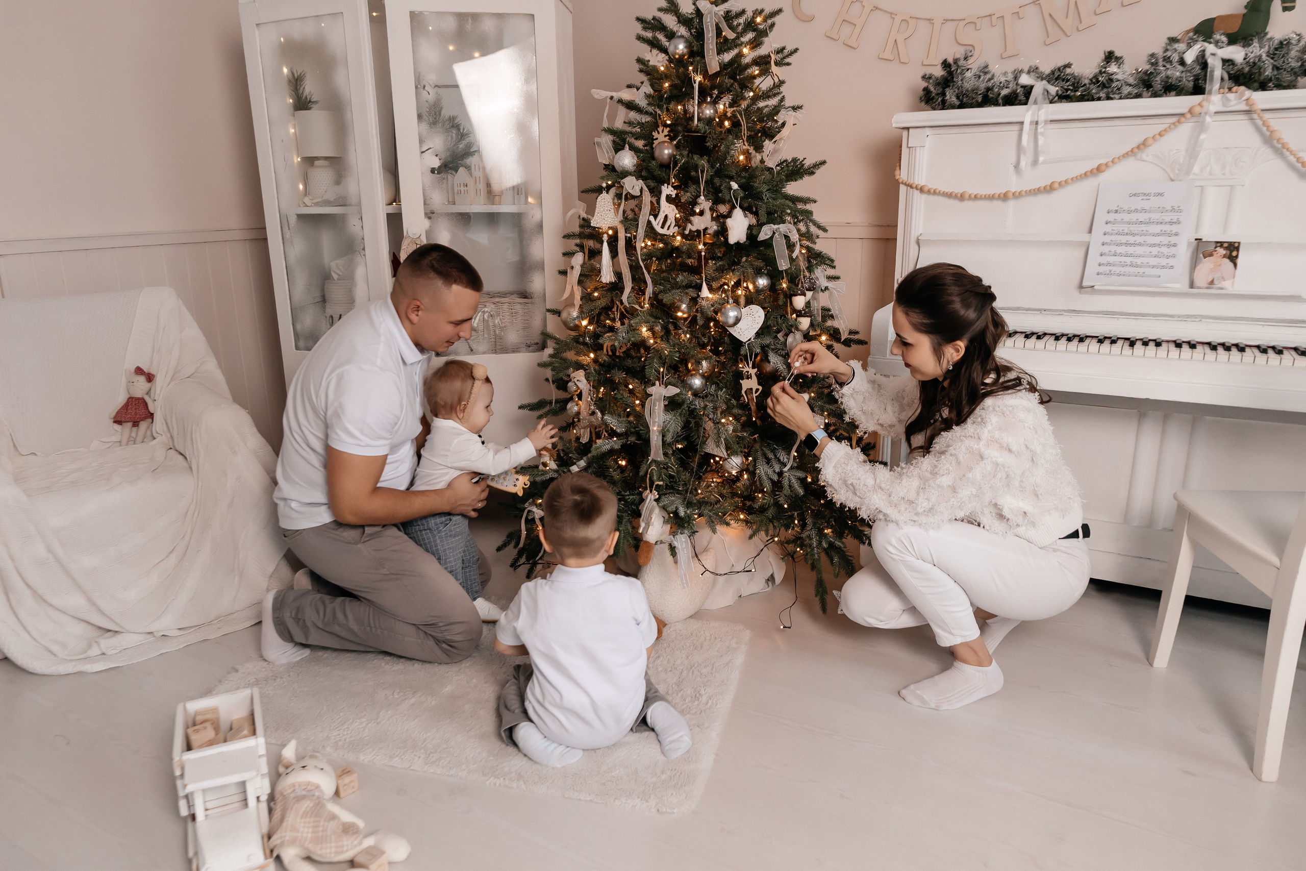 Кристина, Павел, Святослав, Елисей. Семейный фотограф Минск Усова Ольга