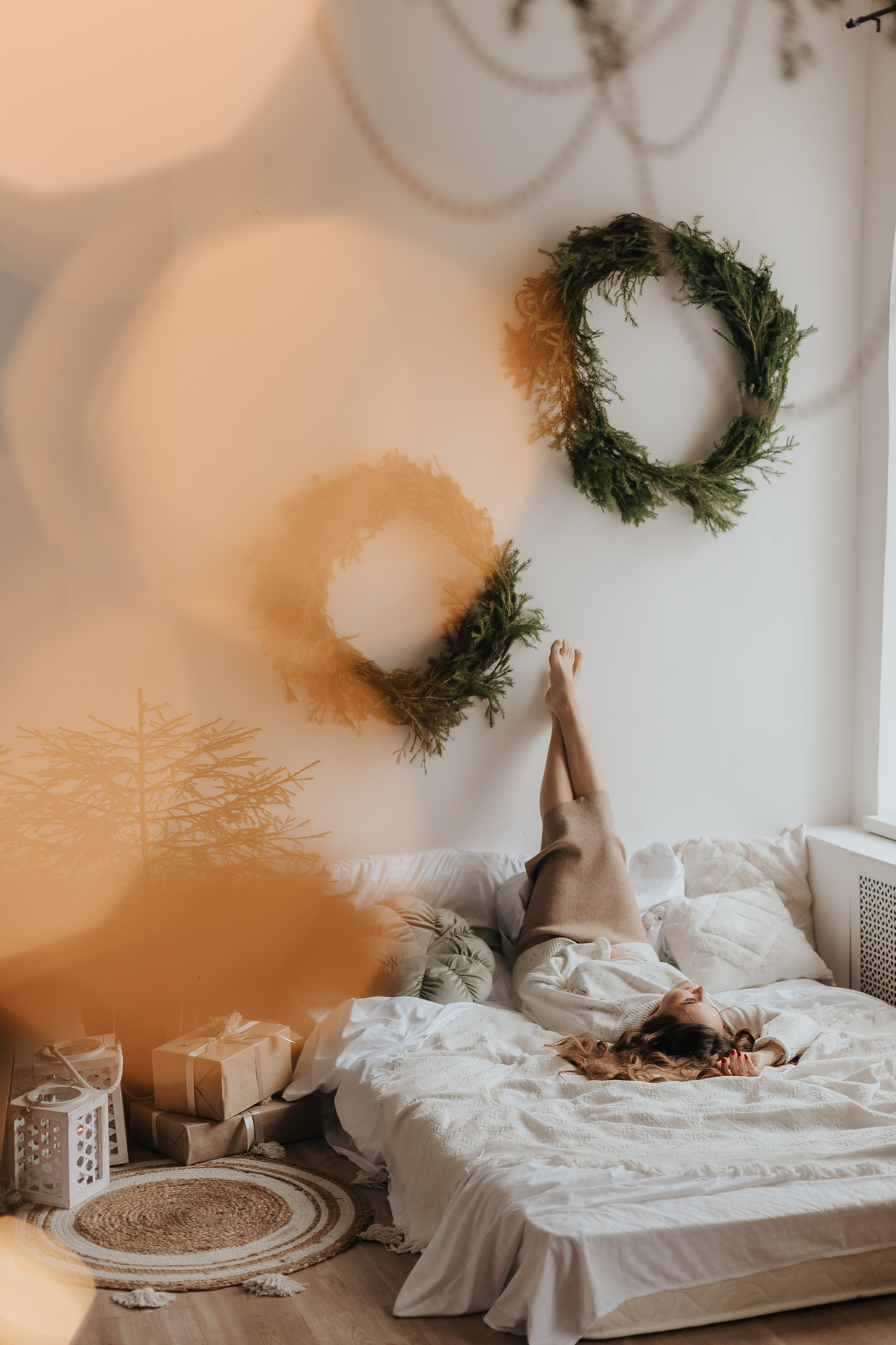 Первая новогодняя история для малышки. Свадебный фотограф Пермь