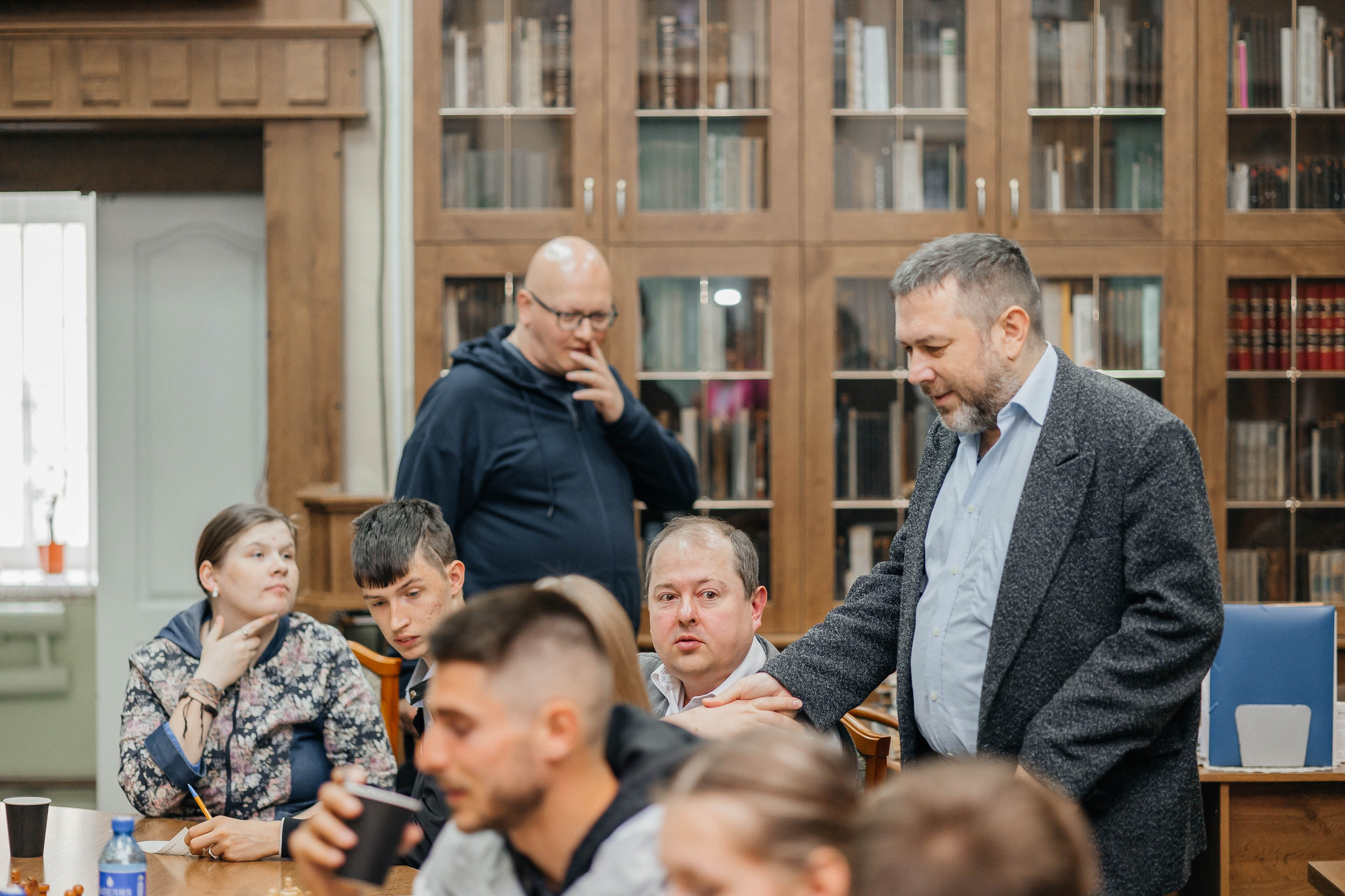 Награждение шахматной федерации